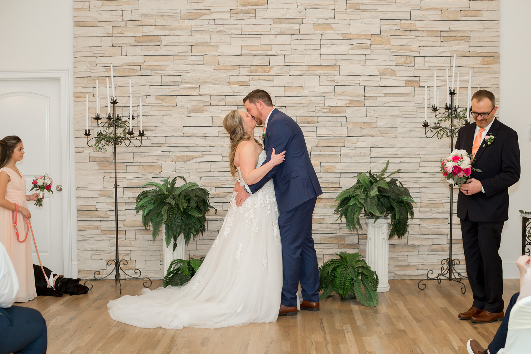 Intimate Wedding at Skylight Chapel | Wedding venues in upstate South Carolina