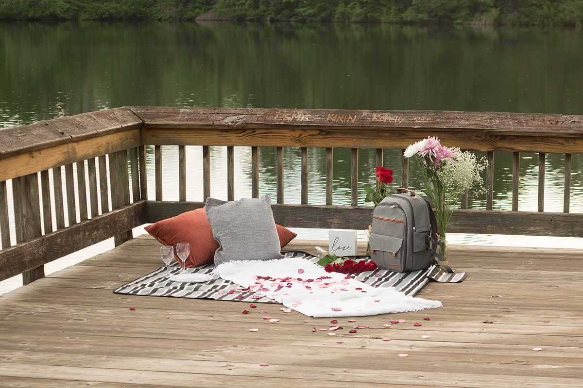 Proposal at Table Rock State Park | Christine Scott Photography