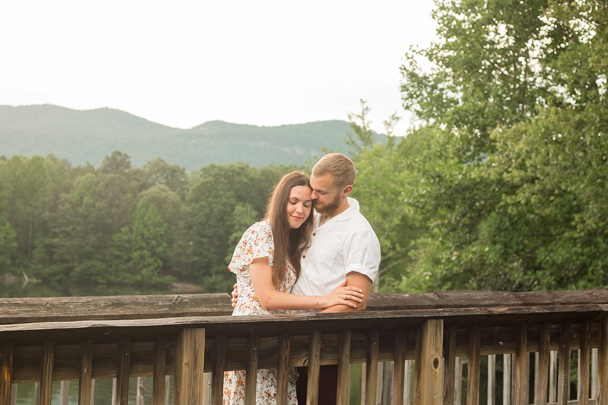 South Carolina mountain engagement photos | Christine Scott Photography