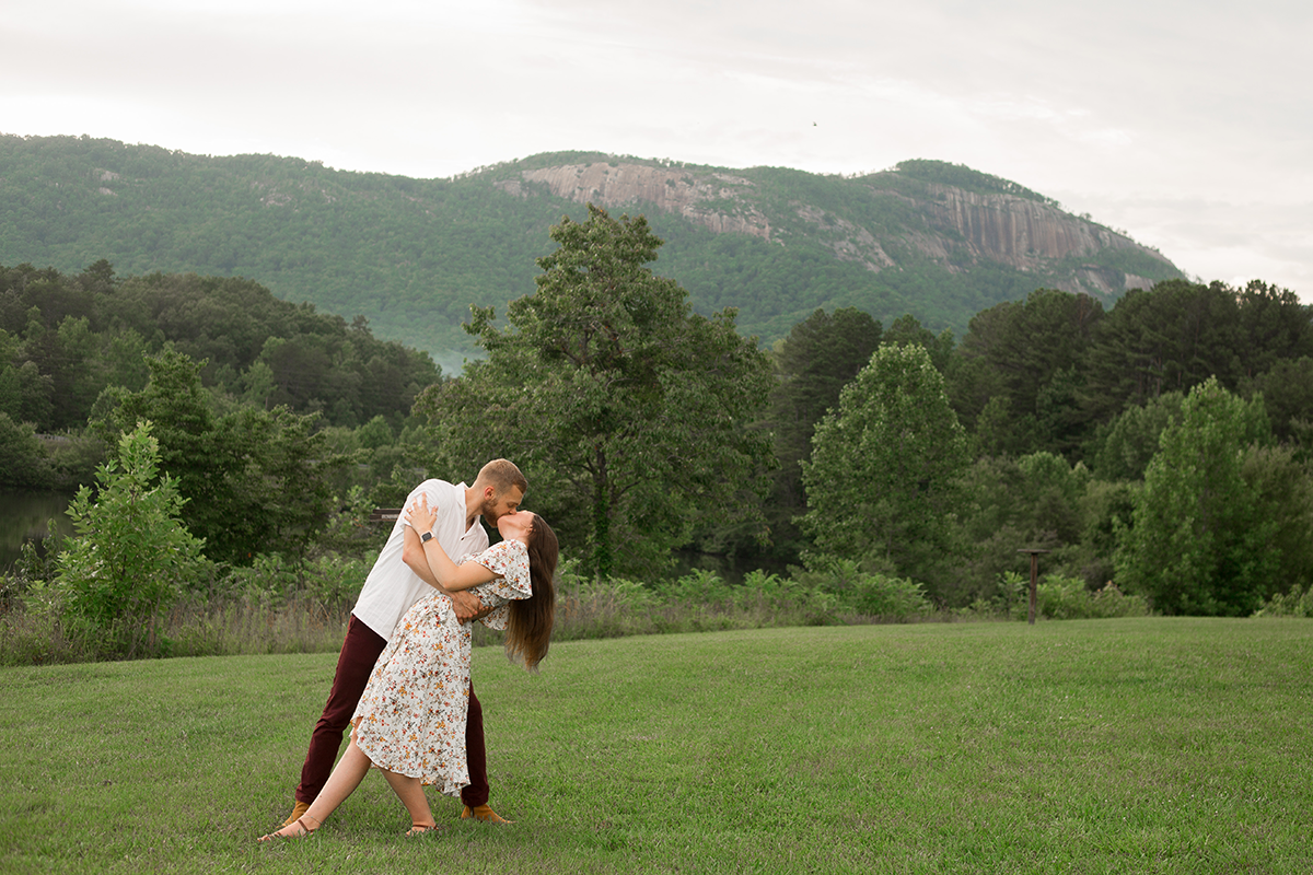 South Carolina mountain engagement photos | Christine Scott Photography