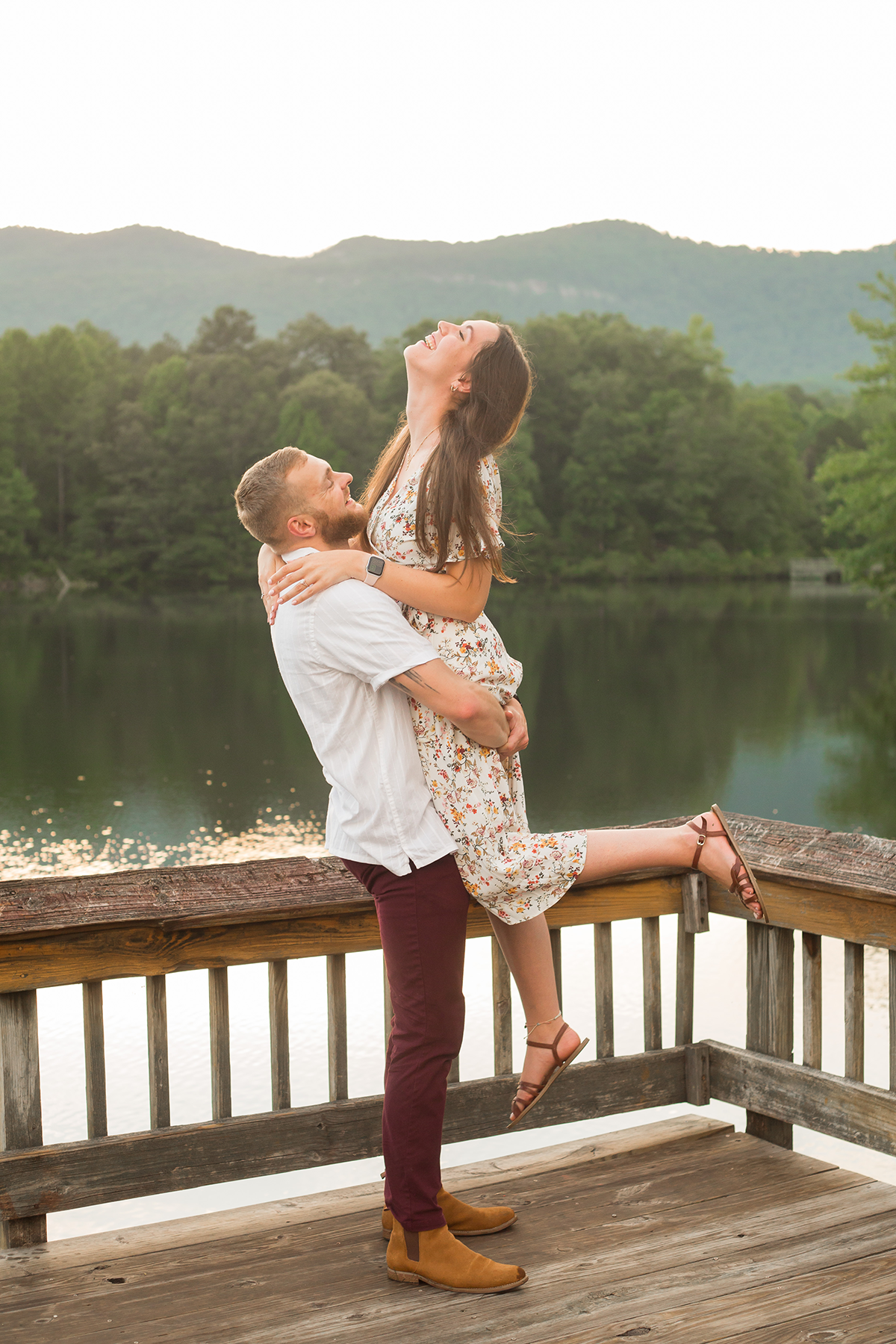 South Carolina mountain engagement | Christine Scott Photography