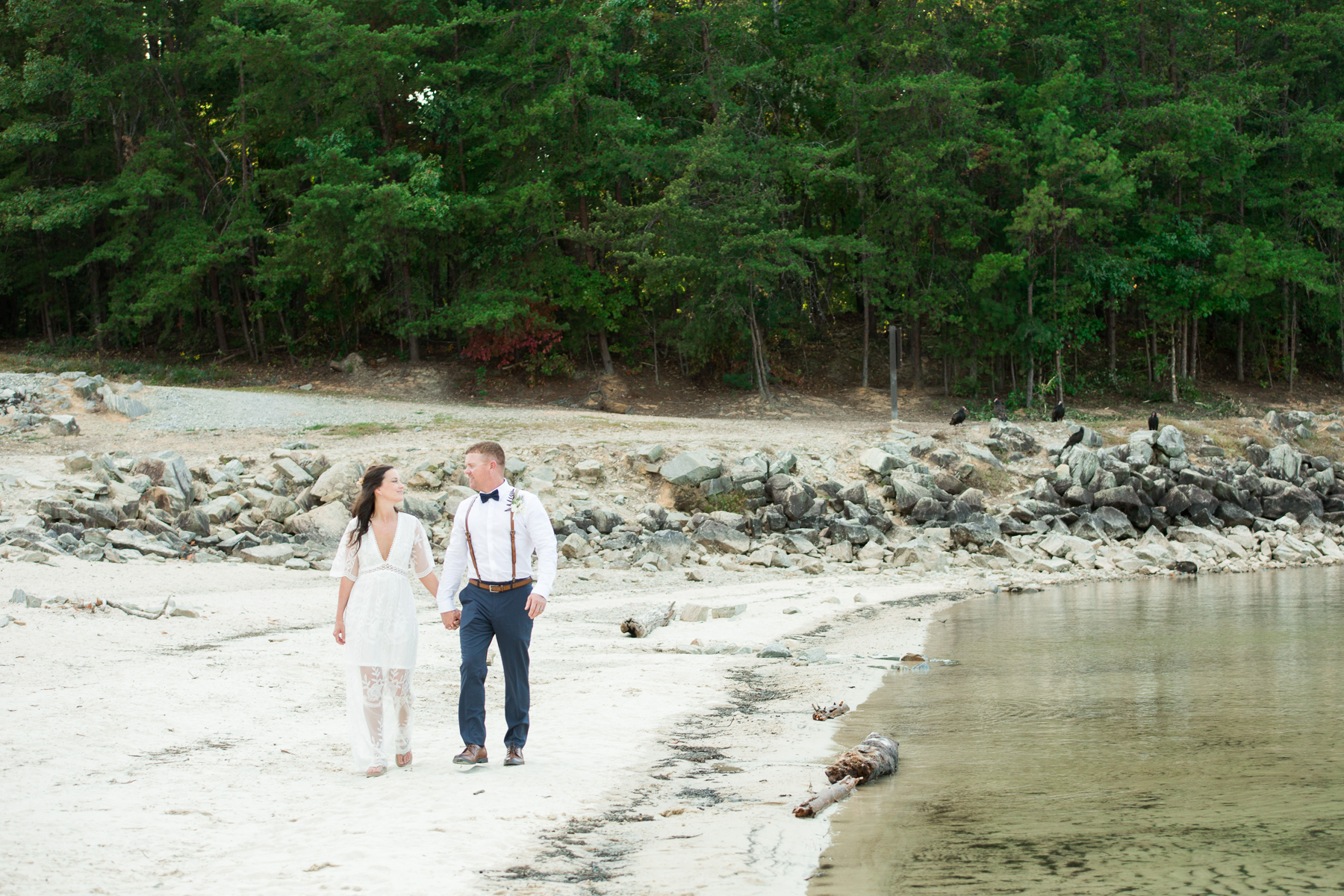 Devils Fork State Park wedding photos | Christine Scott Photography