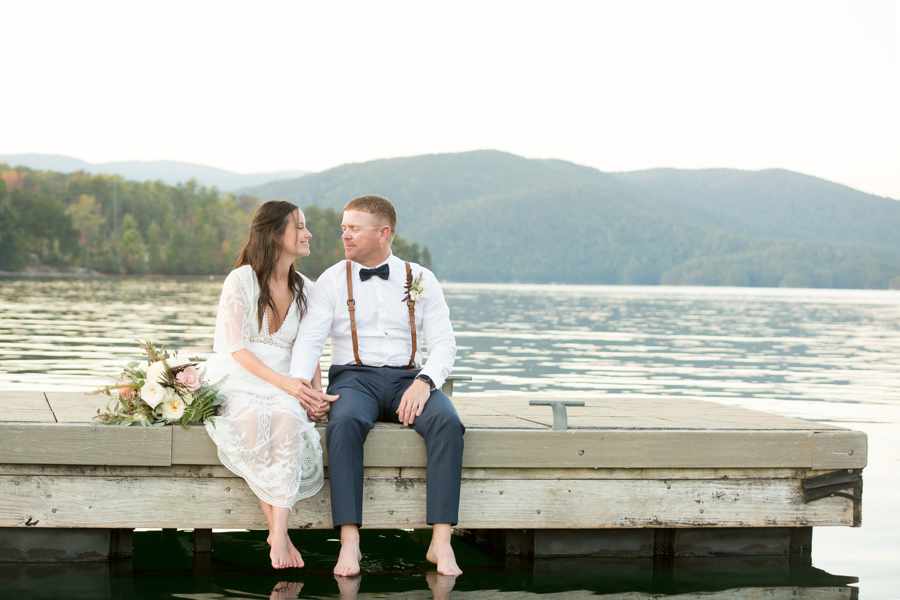 Devils Fork State Park wedding photos | Christine Scott Photography