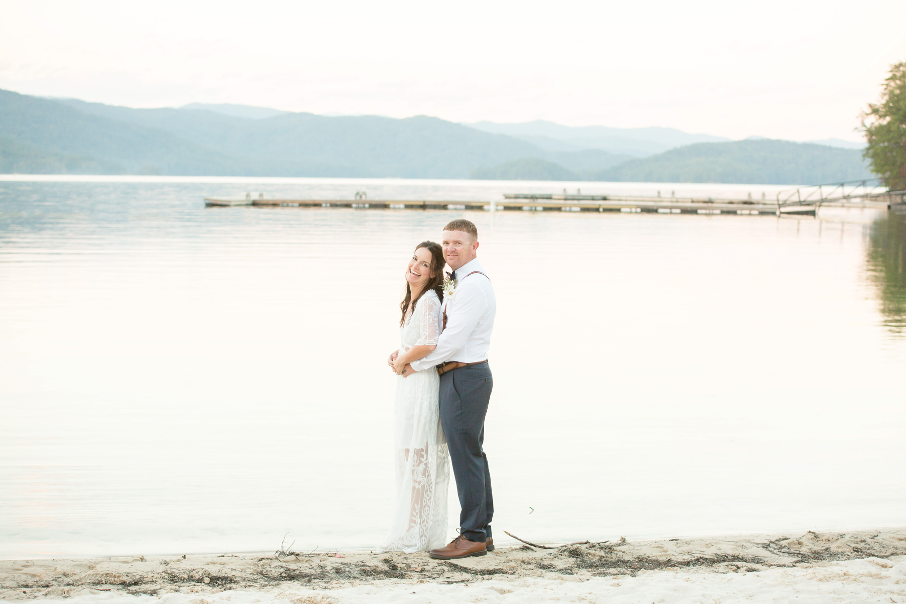 Devils Fork State Park wedding photos | Christine Scott Photography