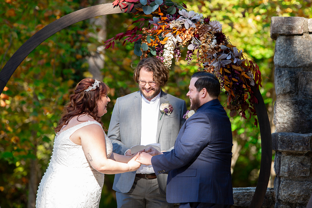 Fall wedding at Table Rock | Christine Scott Photography