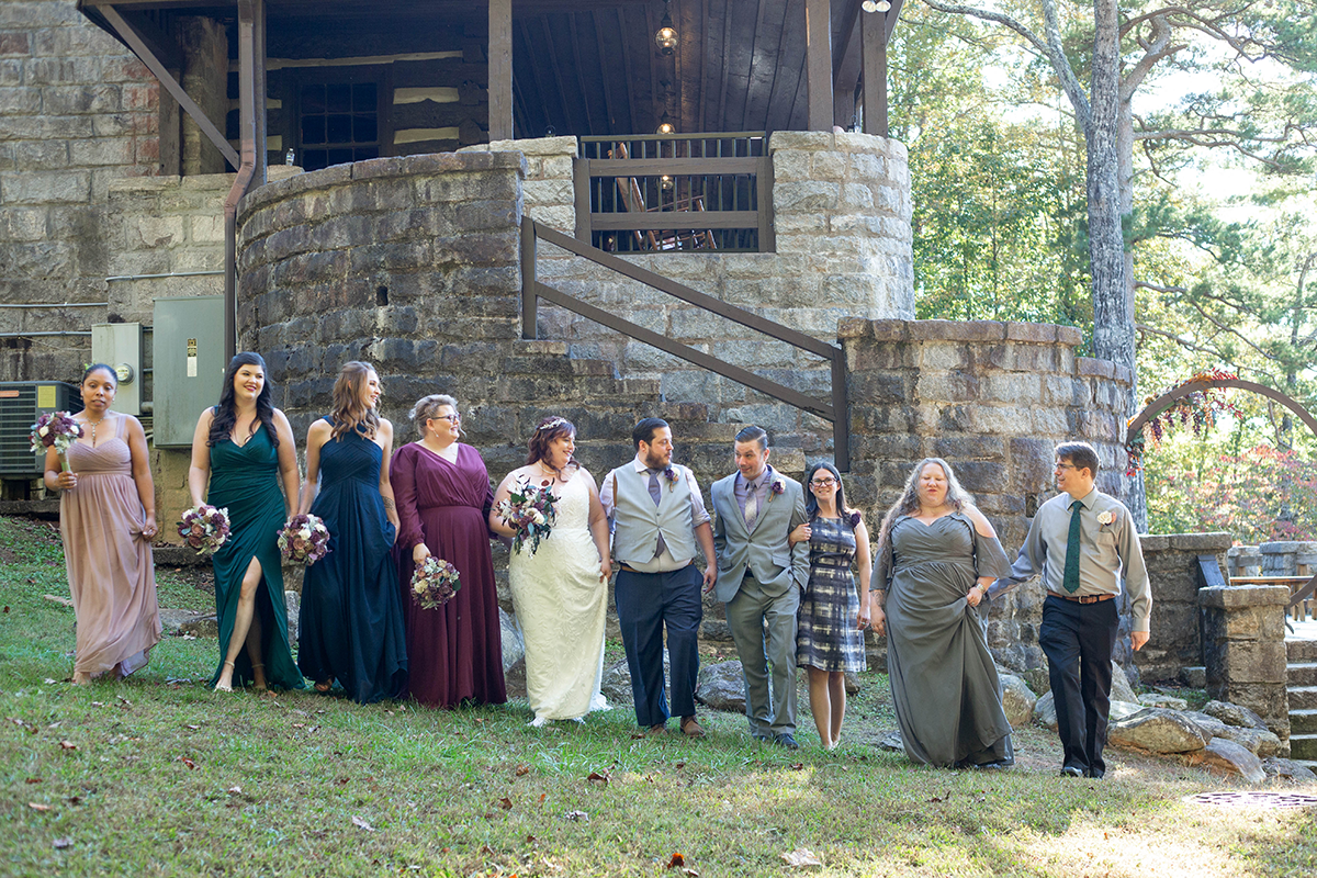 Fall wedding at Table Rock | Christine Scott Photography