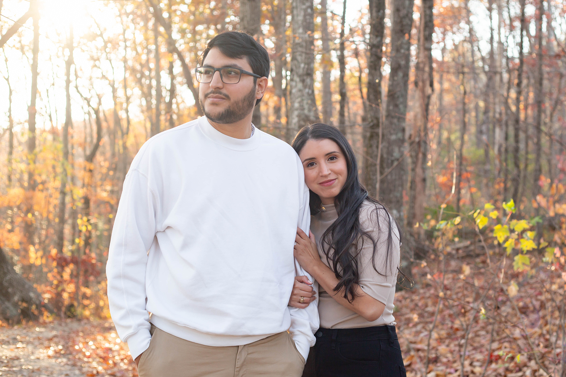 Fall engagement photos in South Carolina | Christine Scott Photography