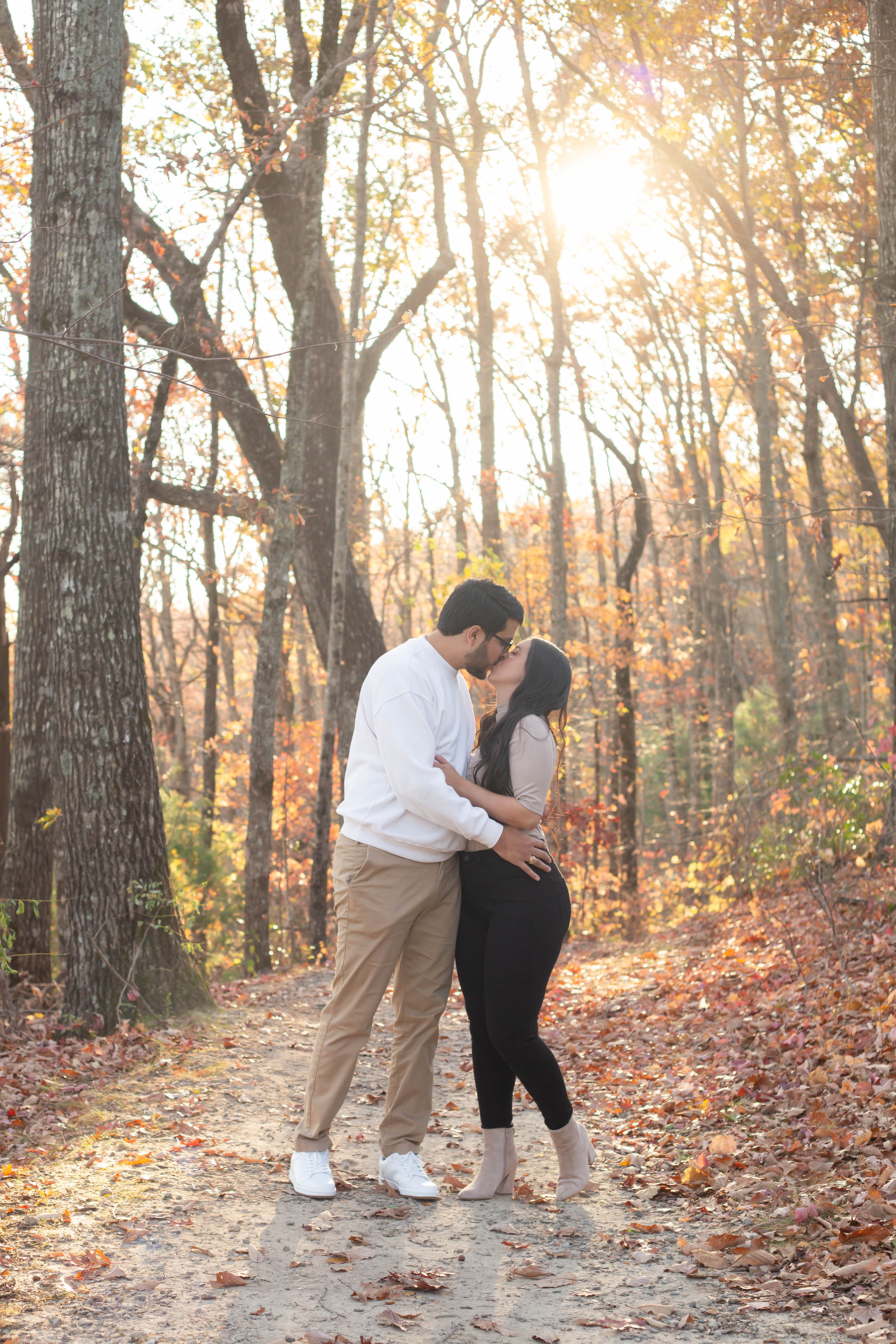 Fall engagement photos in South Carolina | Christine Scott Photography