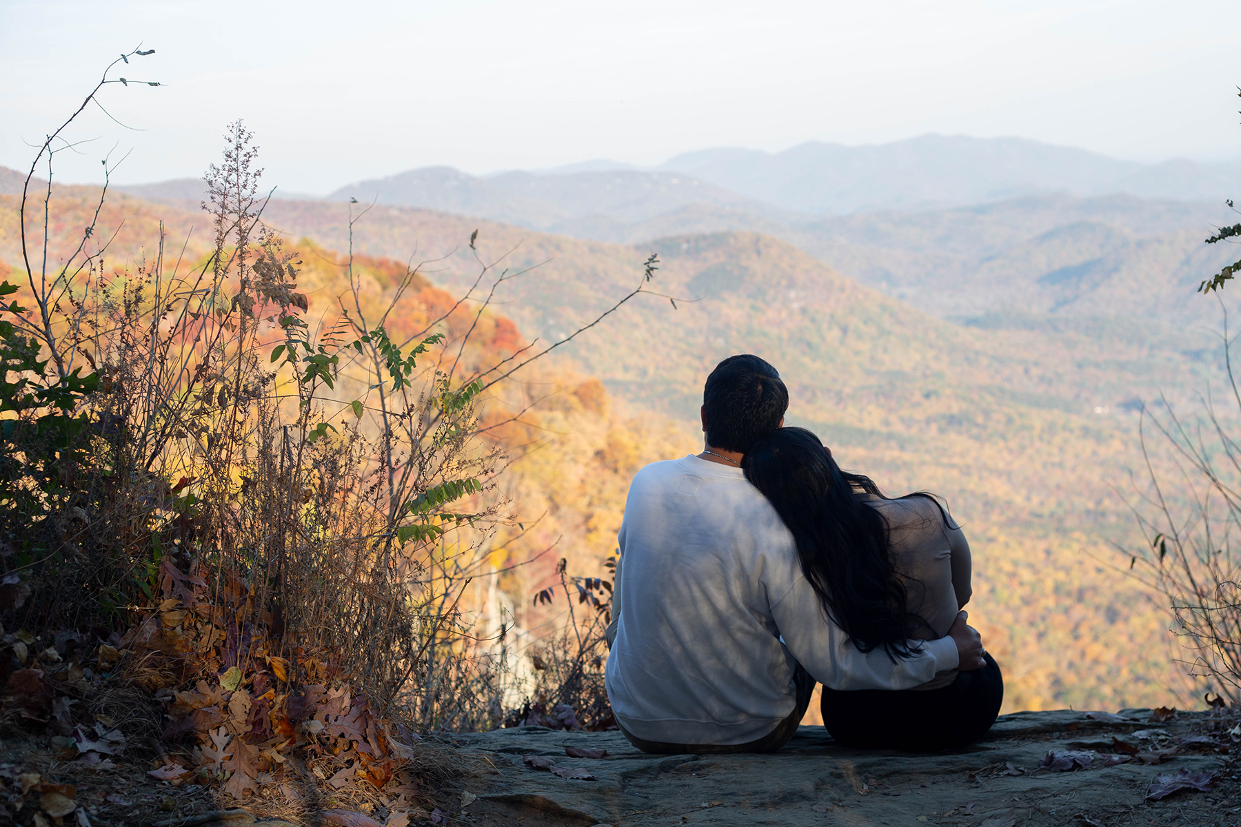 South Carolina mountain engagement photos | Christine Scott Photography