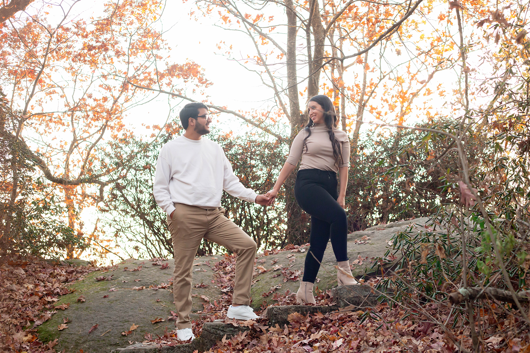 Fall engagement photos in South Carolina | Christine Scott Photography