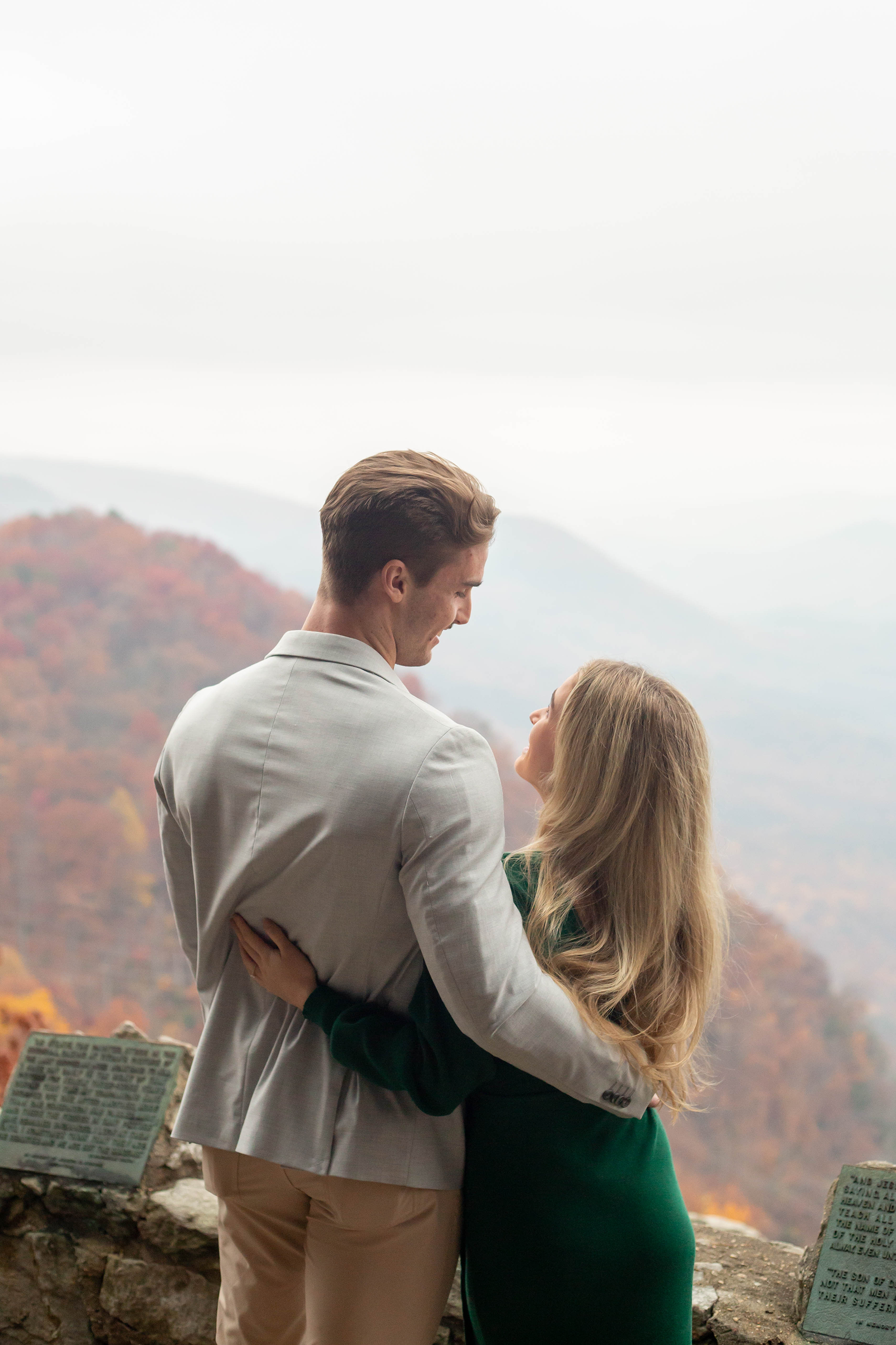 Proposal at Pretty Place Chapel | Christine Scott Photography