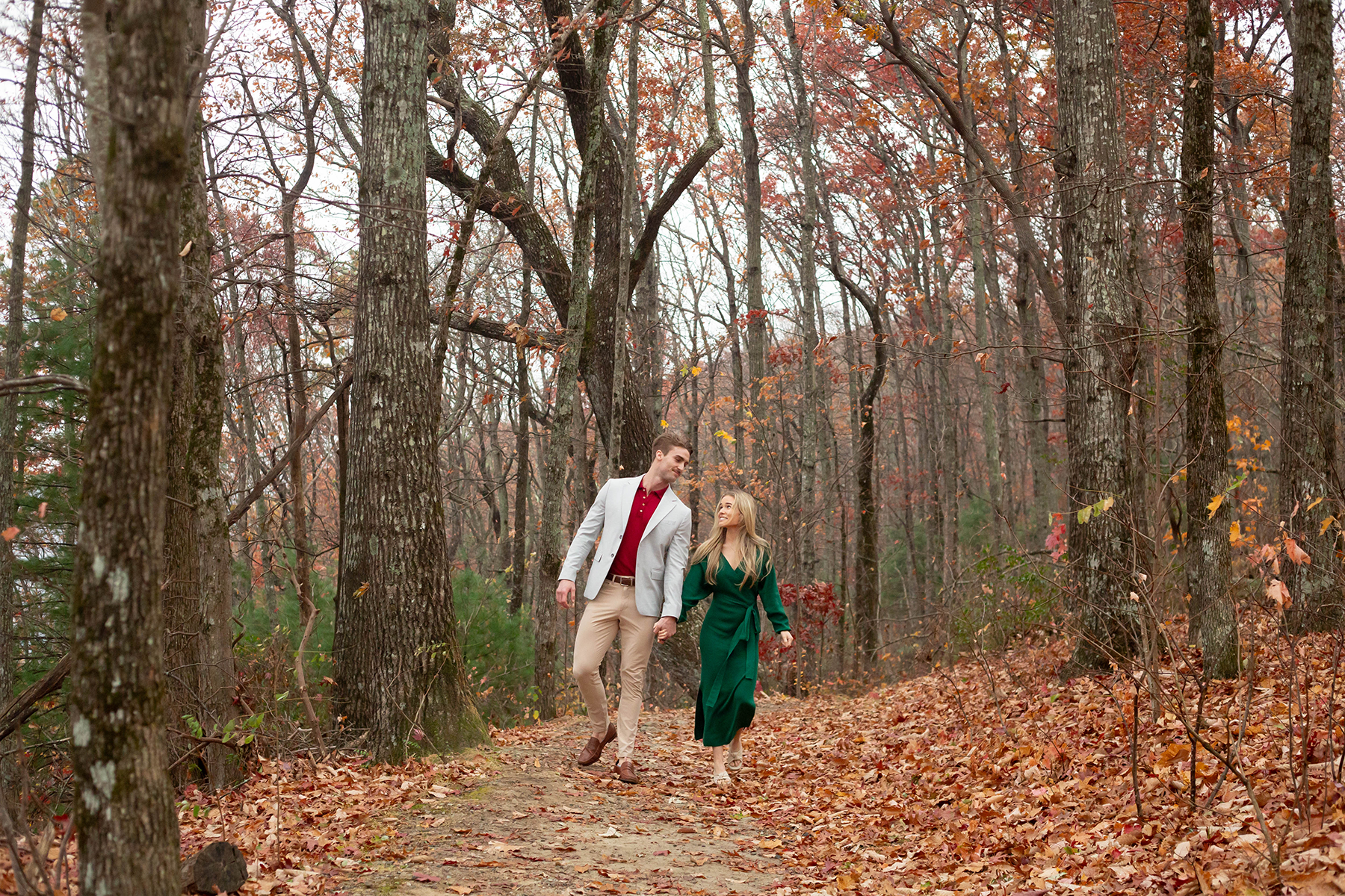 Proposal at Pretty Place Chapel | Christine Scott Photography