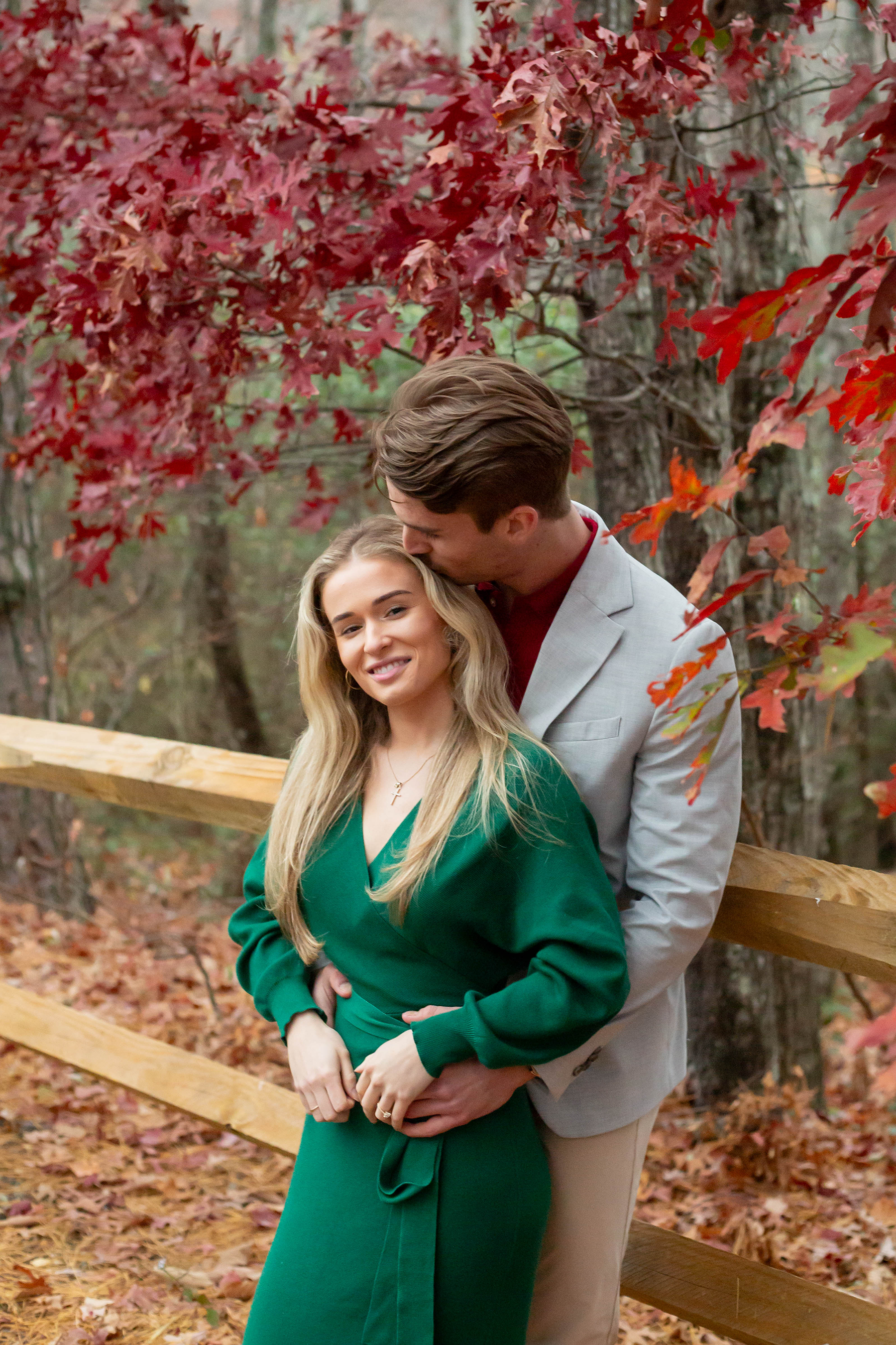 Fall engagement photos in South Carolina | Christine Scott Photography