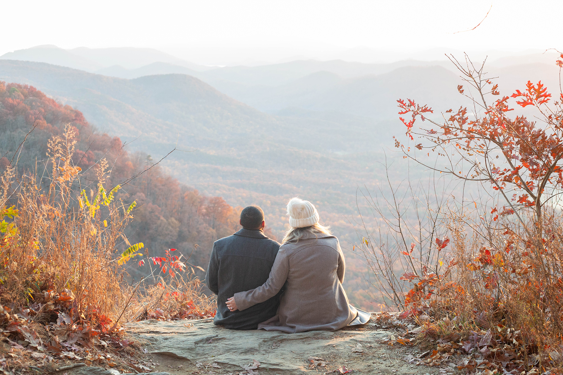 South Carolina Mountain Engagement Photos | Christine Scott Photography