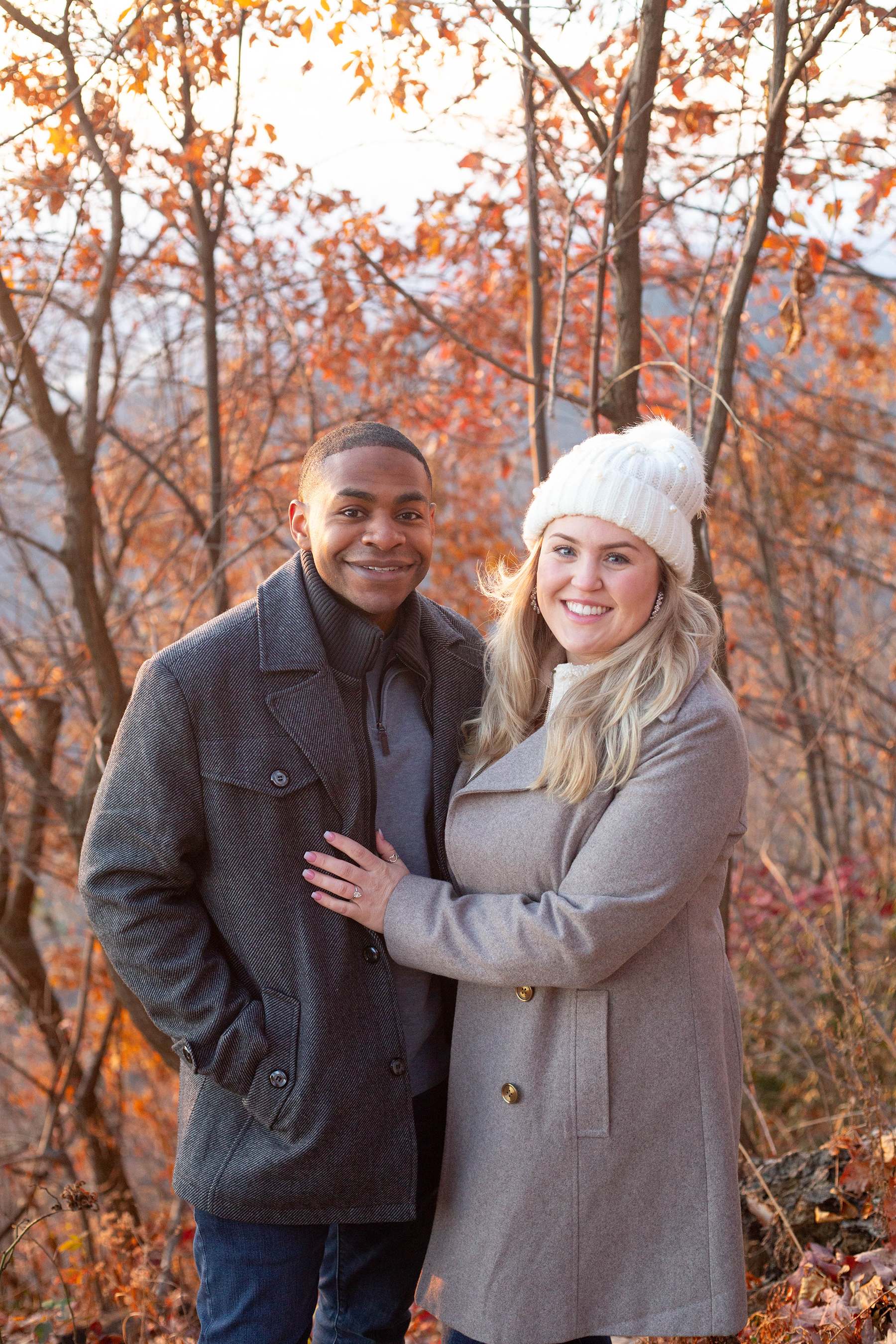 Engagement photos at Pretty Place Chapel | Christine Scott Photography