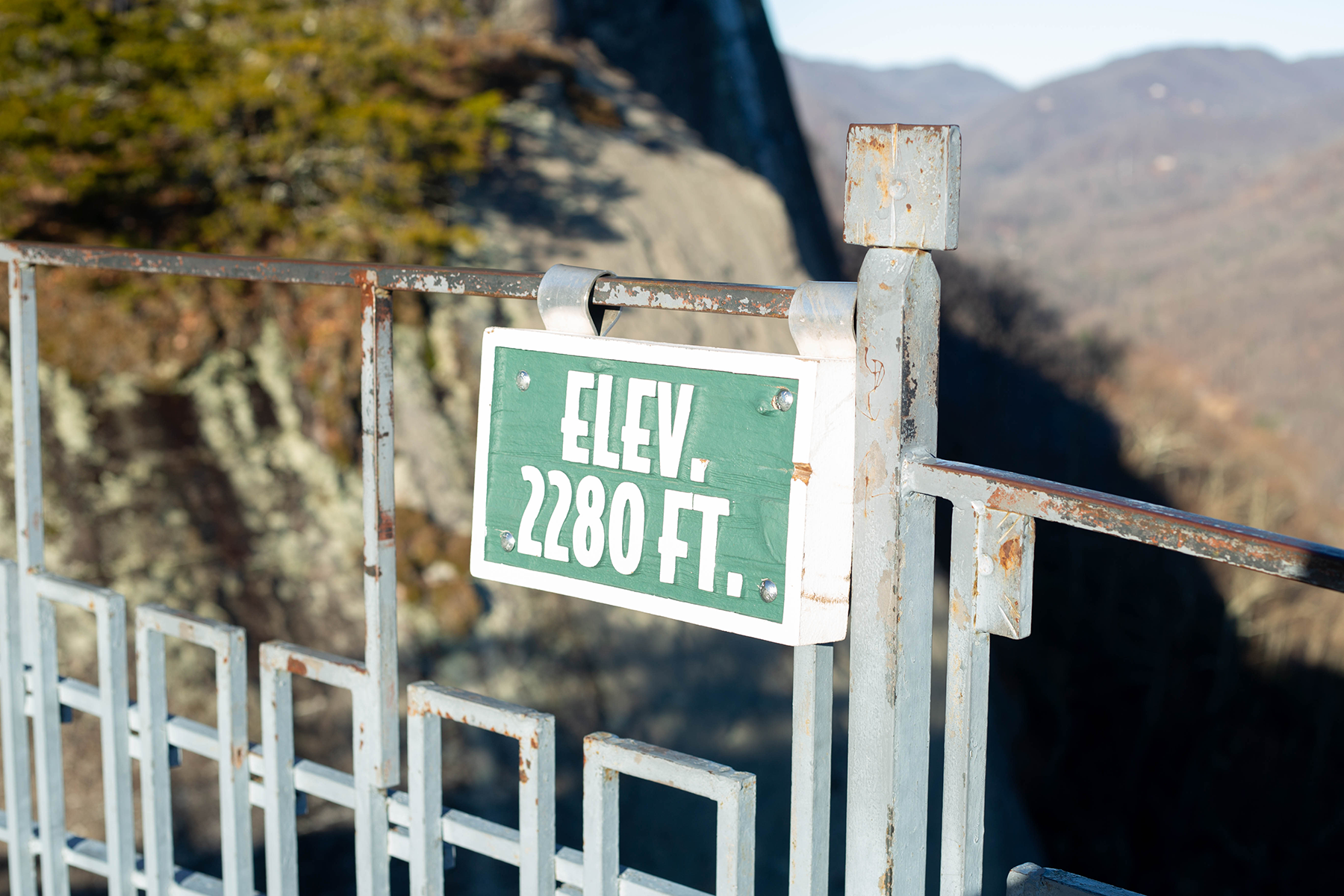 Proposal at Chimney Rock | Christine Scott Photography