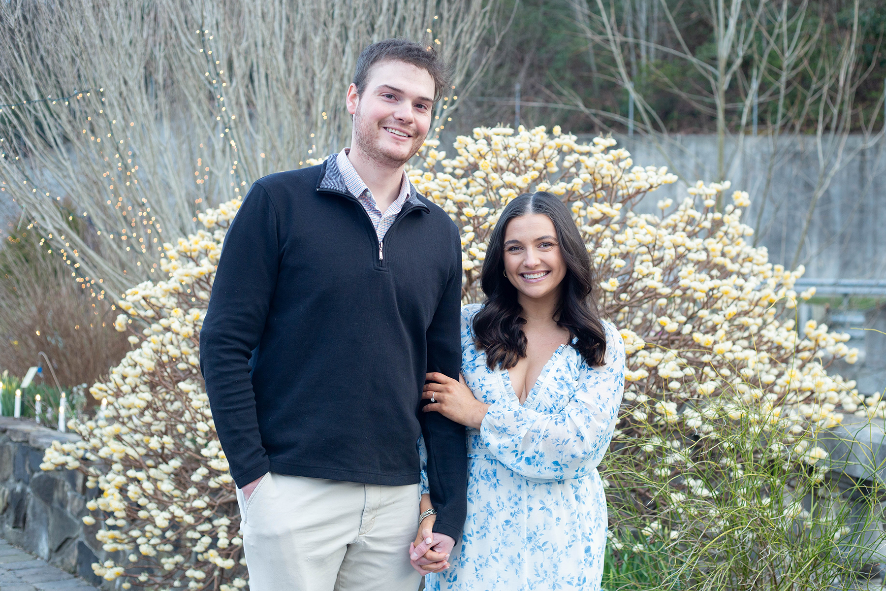 Engagement photos at Lake Lure | Christine Scott Photography