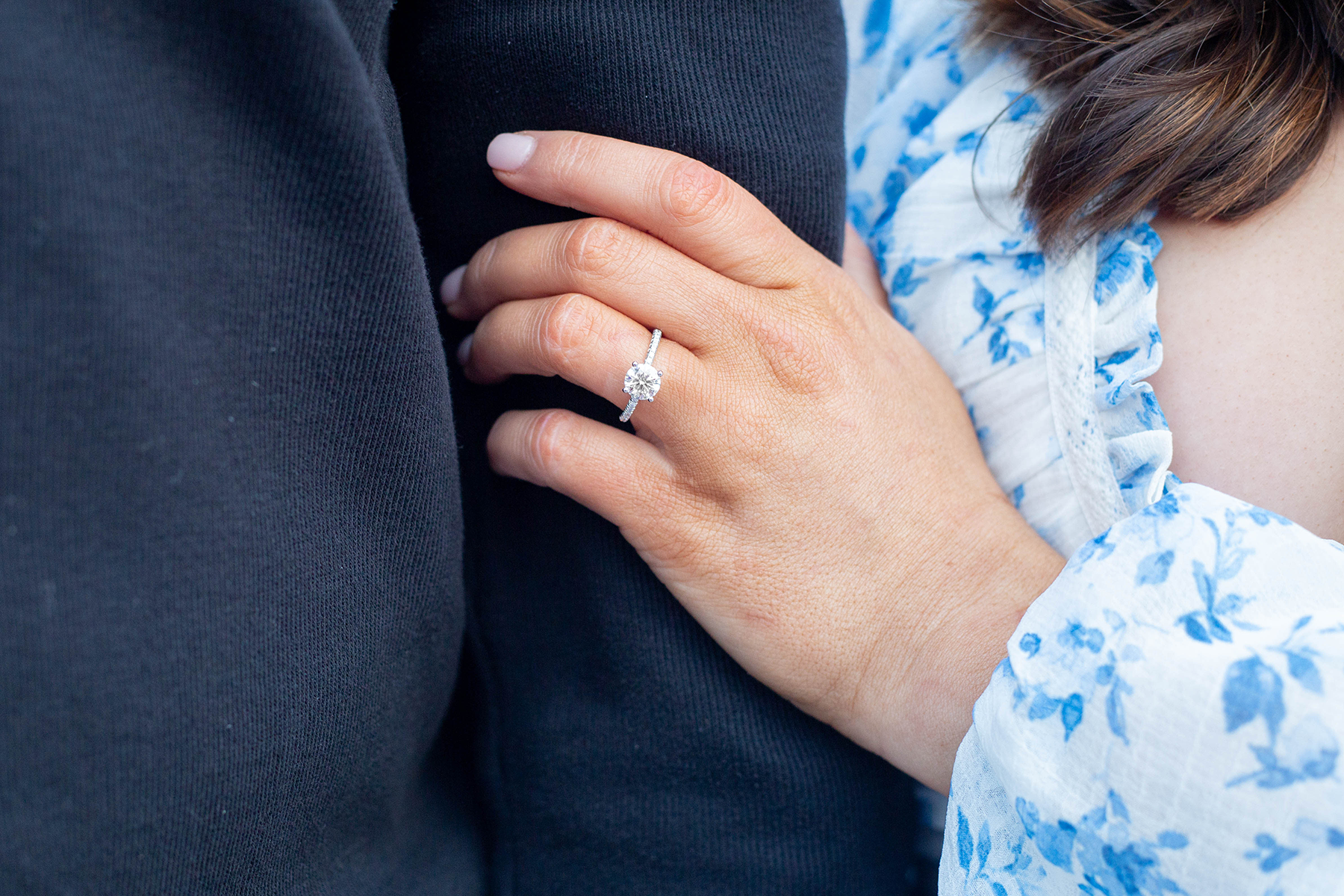 Proposal at Lake Lure Flowering Bridge | Christine Scott Photography