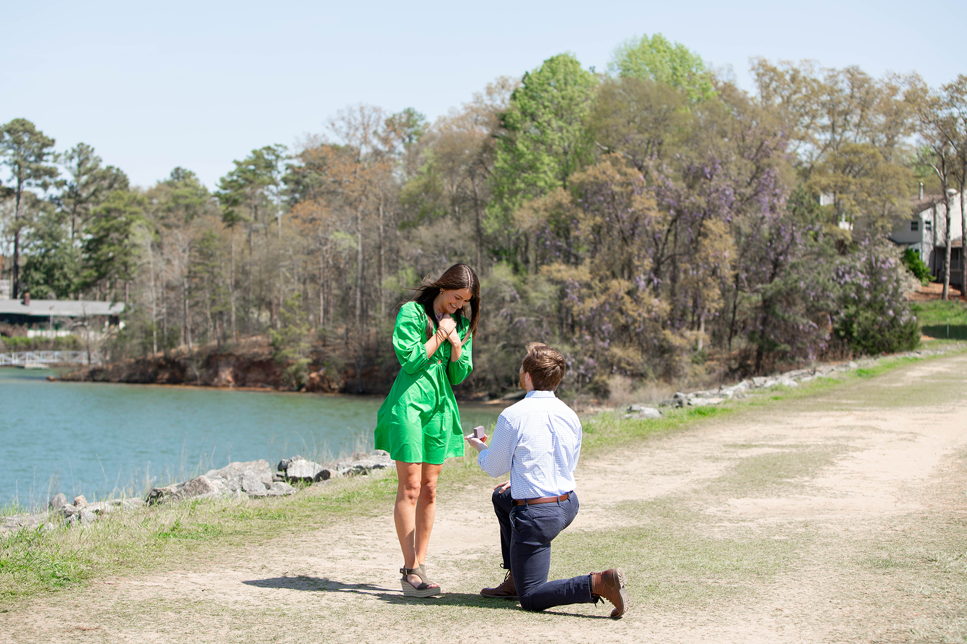 Clemson engagement photos | Christine Scott Photography