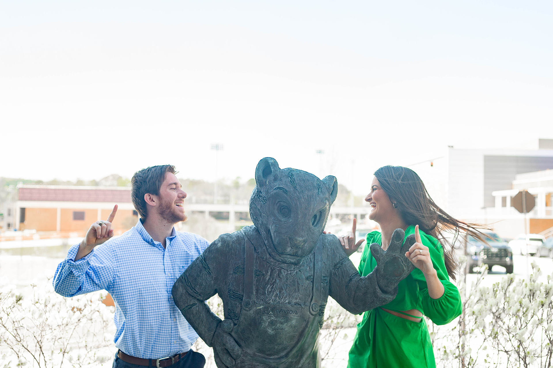 Proposal at Clemson University | Christine Scott Photography