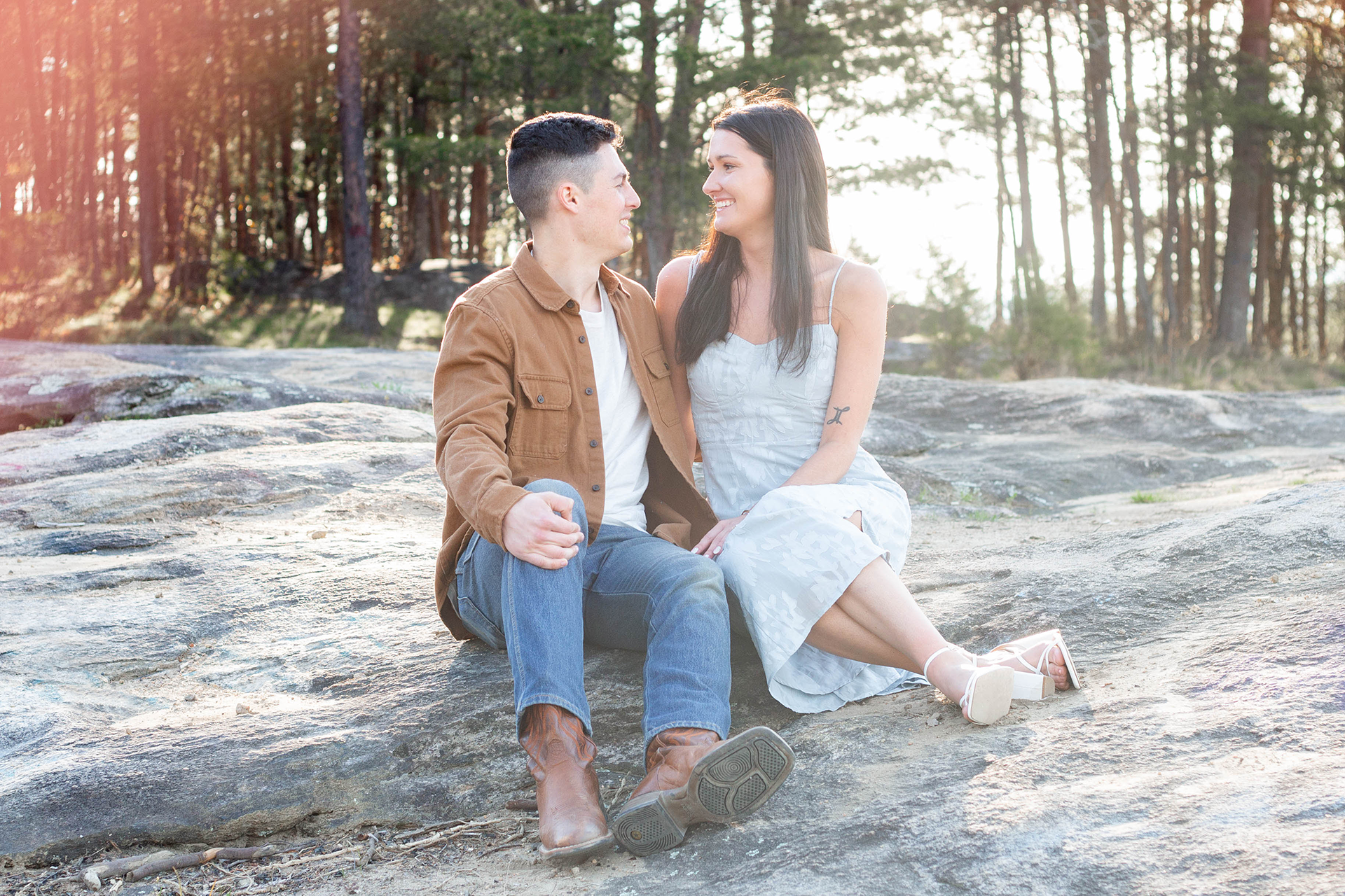 South Carolina mountain engagement photos | Christine Scott Photography