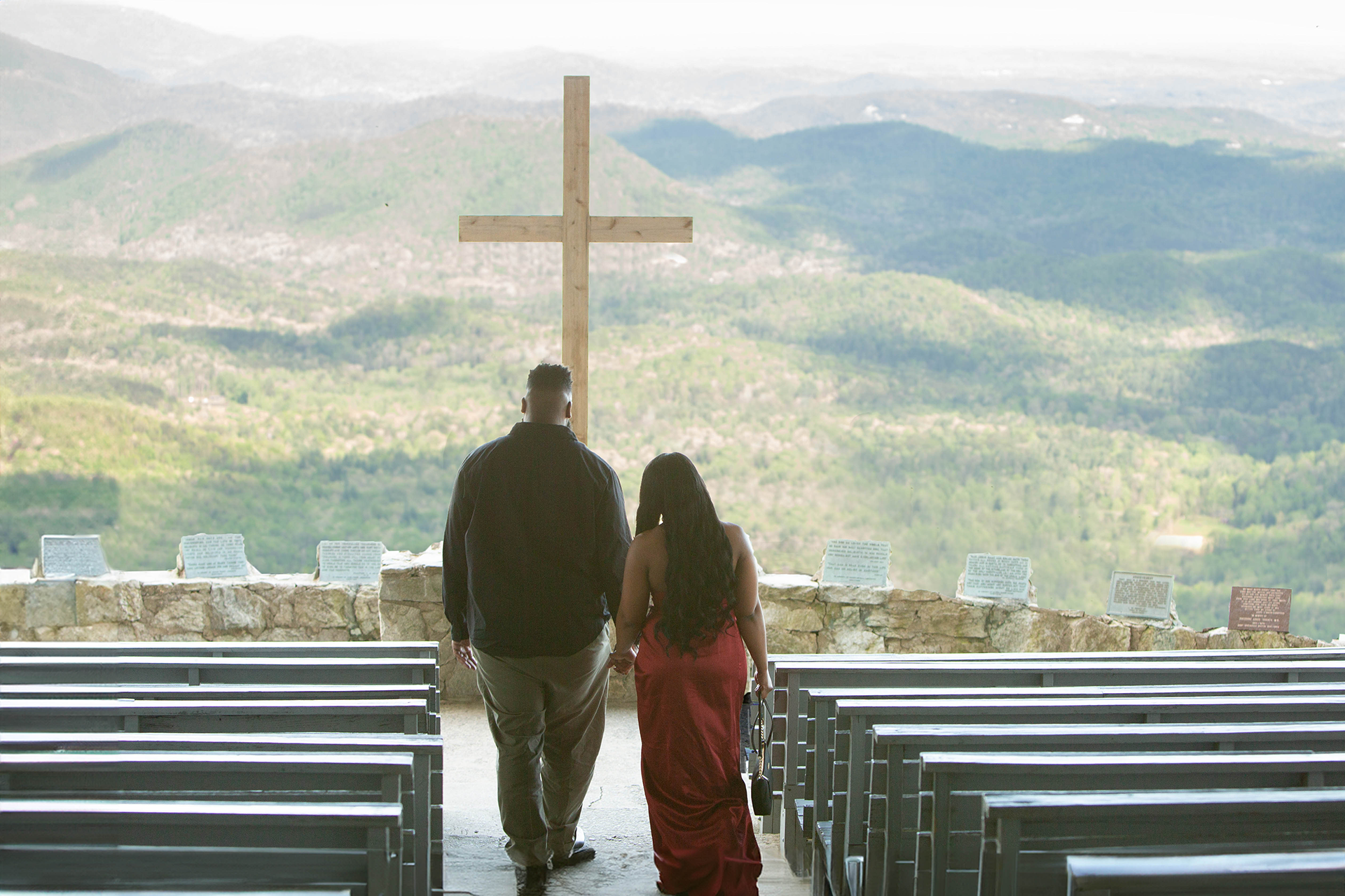 South Carolina mountain engagement | Christine Scott Photography