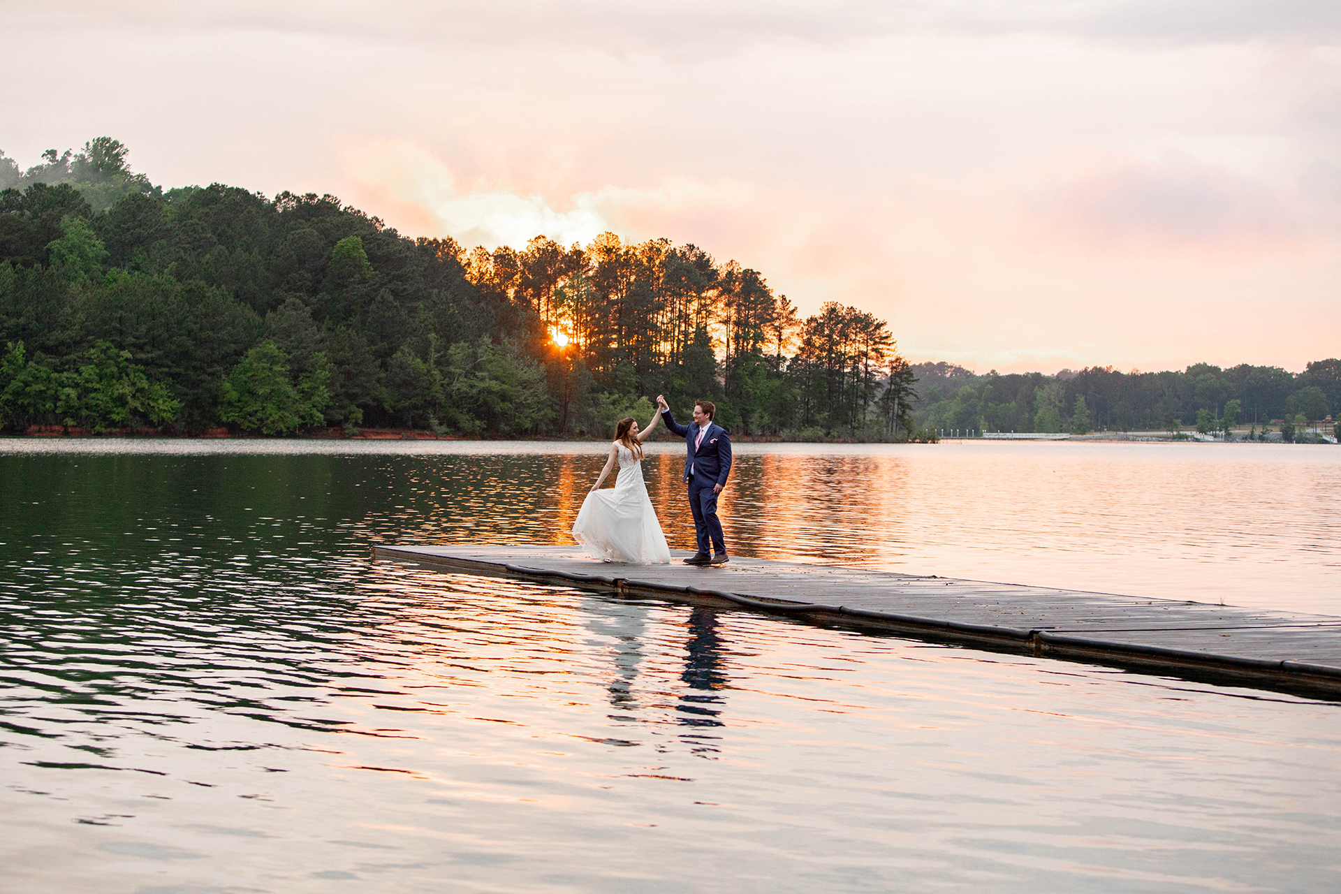 Elopement at Lake Hartwell | Christine Scott Photography