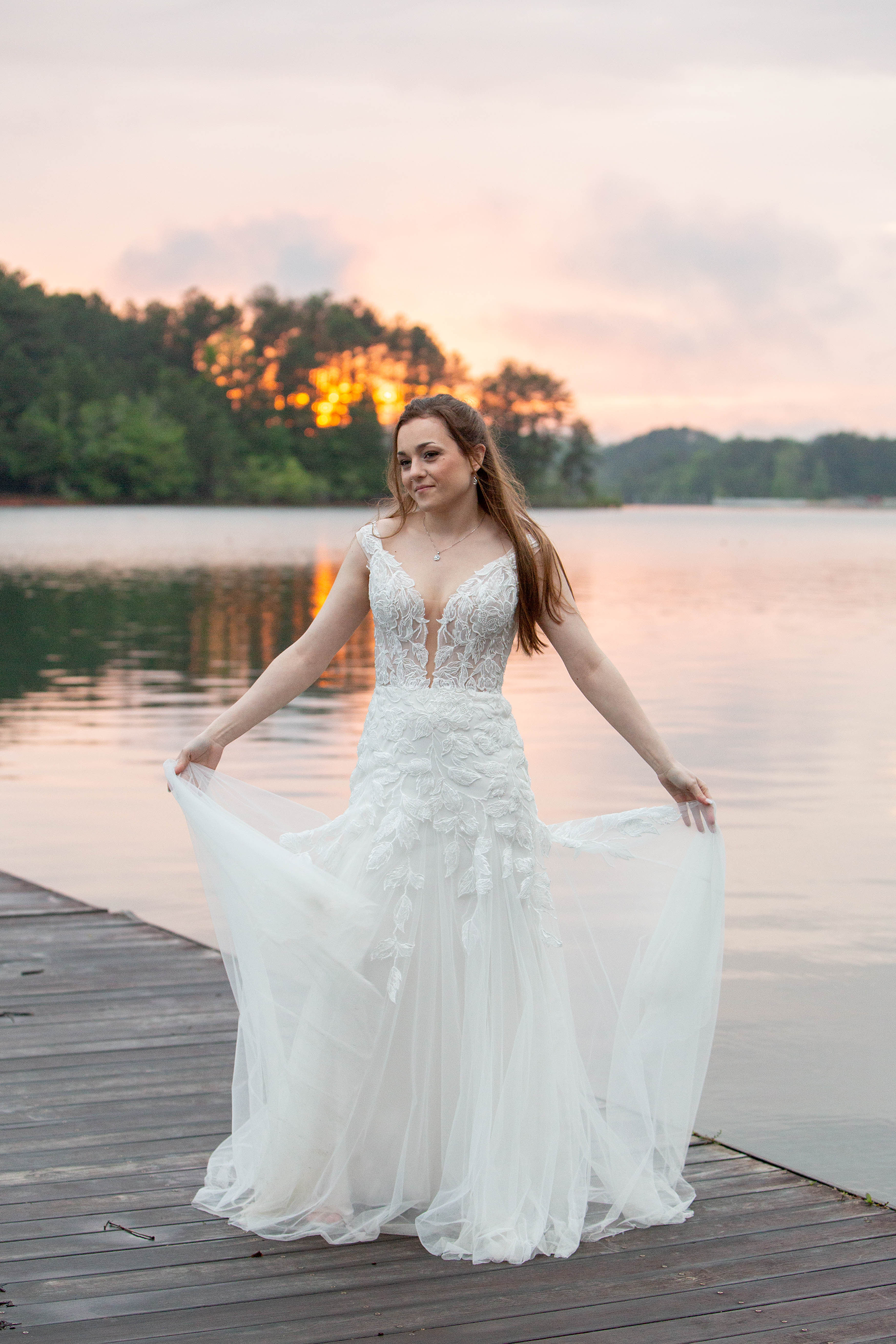 Elopement at Lake Hartwell | Christine Scott Photography