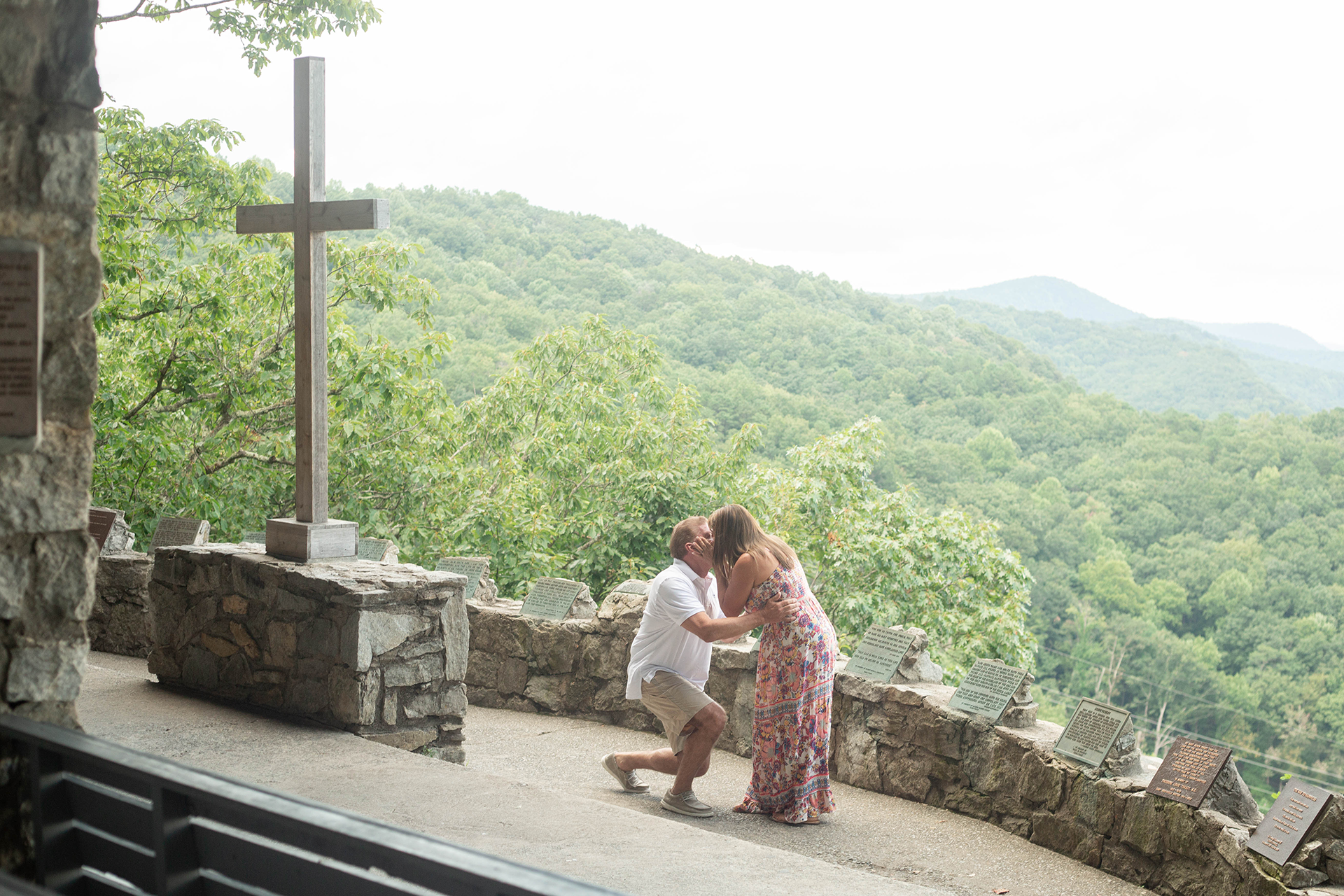 Proposal at Pretty Place Chapel | Christine Scott Photography