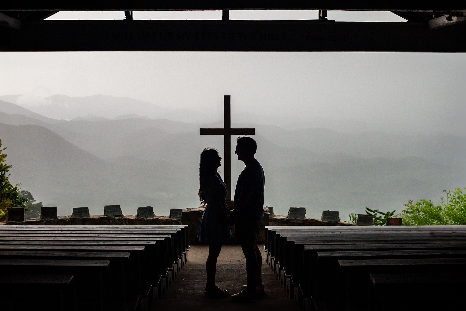 Mountain engagement photos in South Carolina | Christine Scott Photography