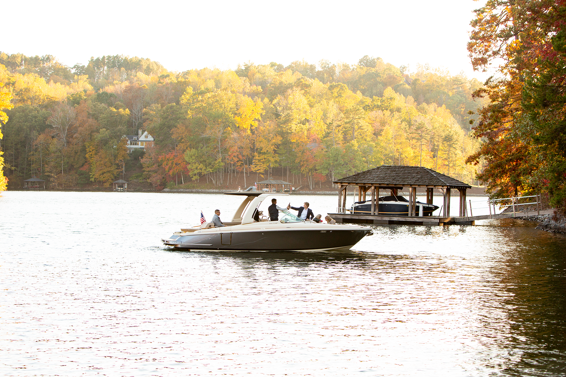 Lake Keowee Engagement Photos | Christine Scott Photography