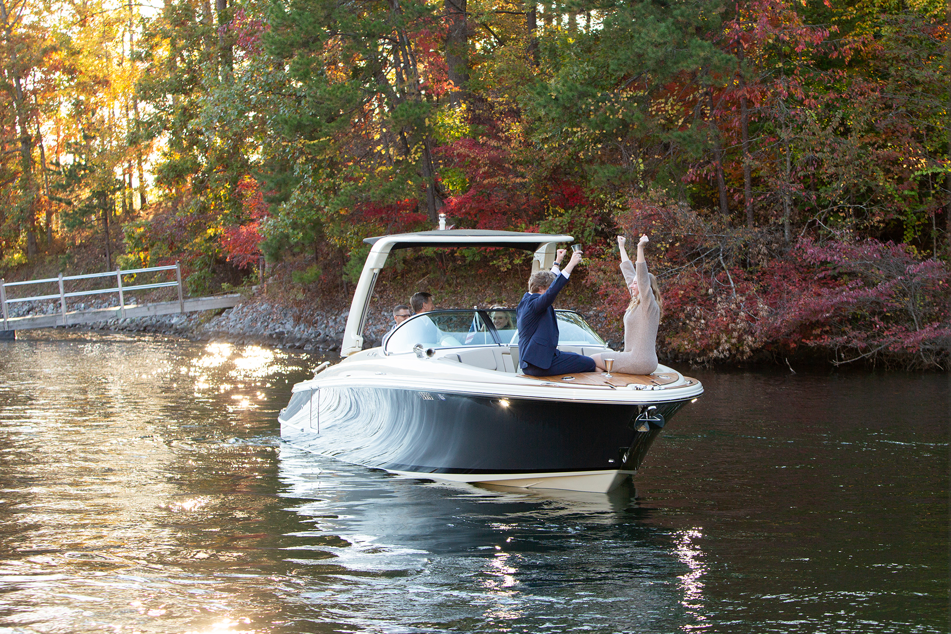 Proposal on Lake Keowee | Christine Scott Photography