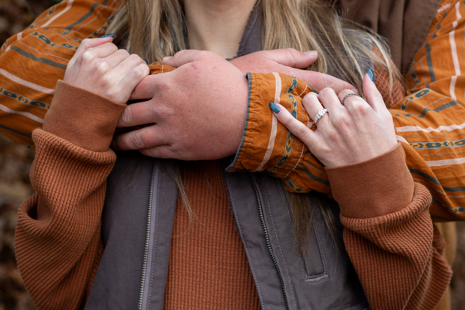 Engagement photos at Caesars Head State Park | Christine Scott Photography