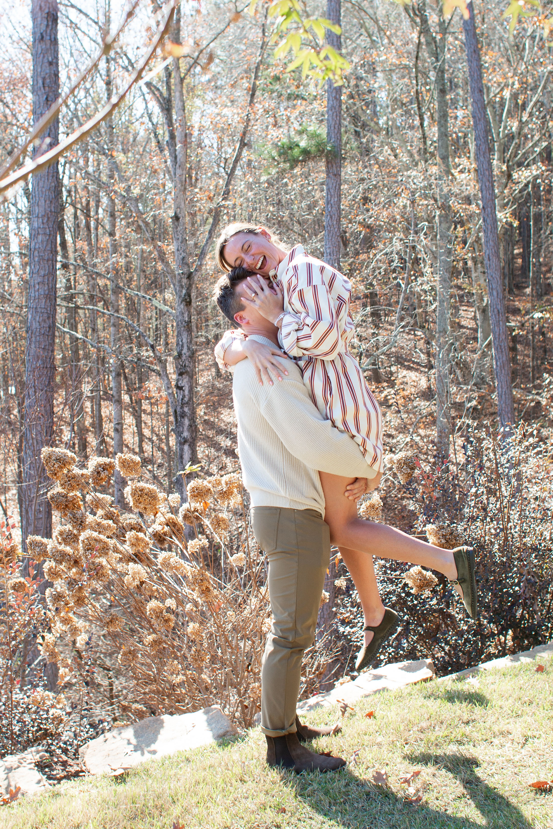 Engagement photos on Lake Keowee | Christine Scott Photography