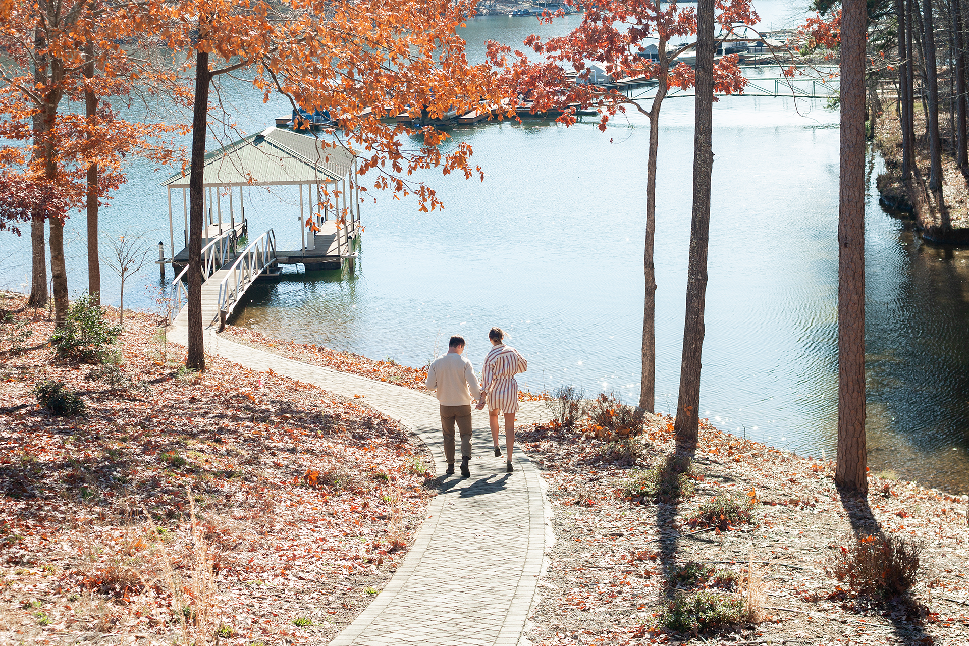 Lake Keowee Engagement | Madeleine &amp; Hunter