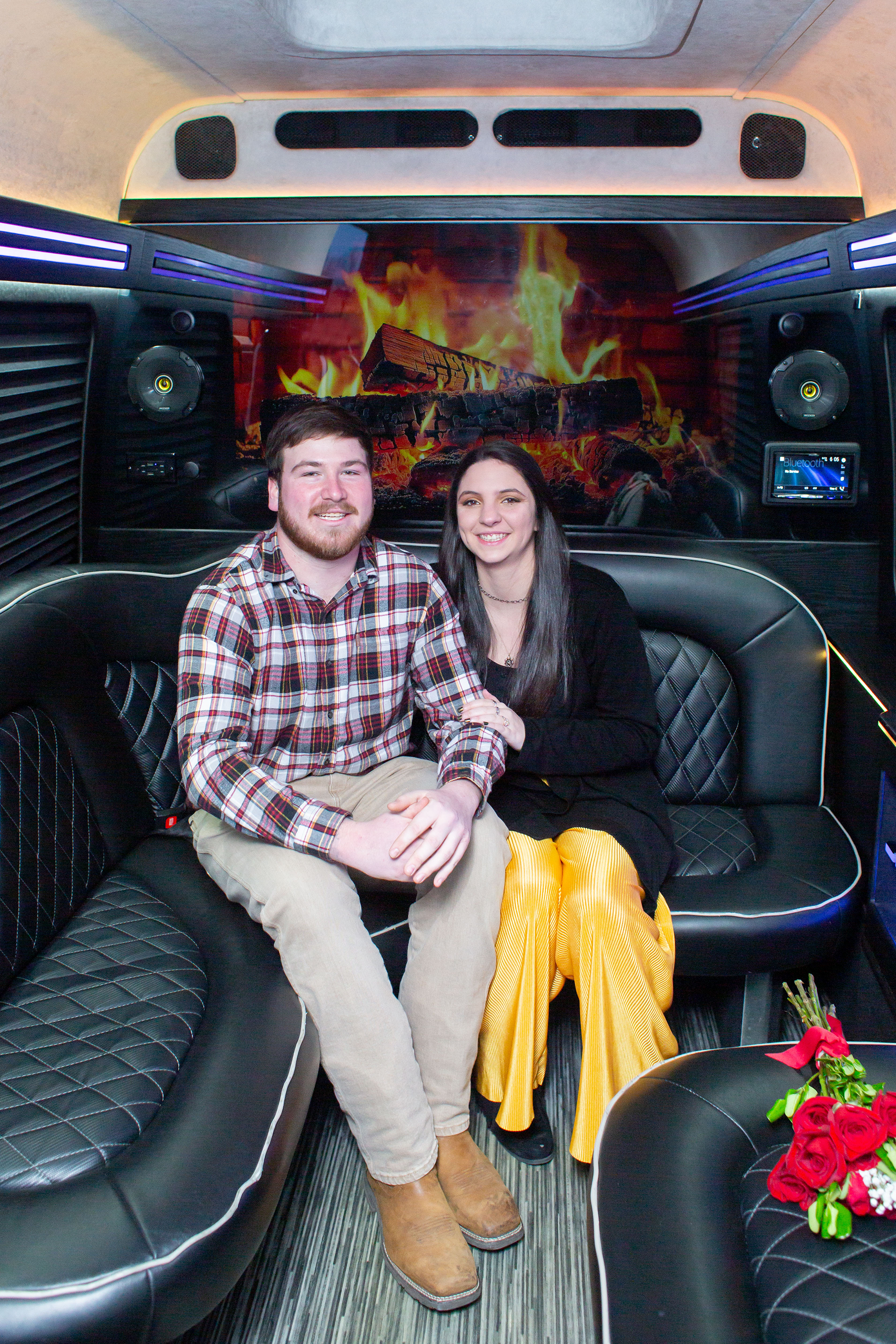 Engagement photos at Greenville Downtown Airport | Christine Scott Photography