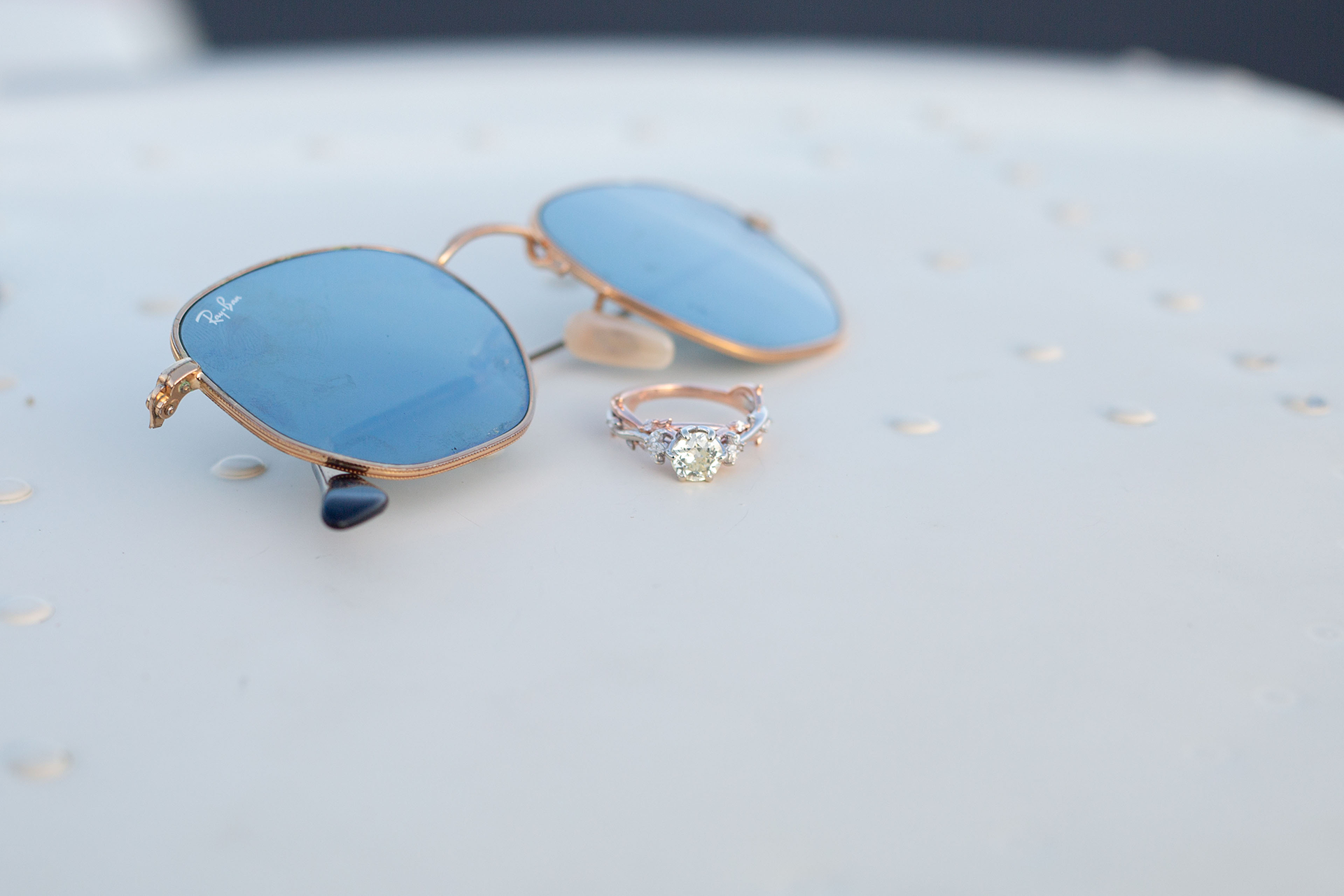 Engagement photos at Greenville Downtown Airport | Christine Scott Photography