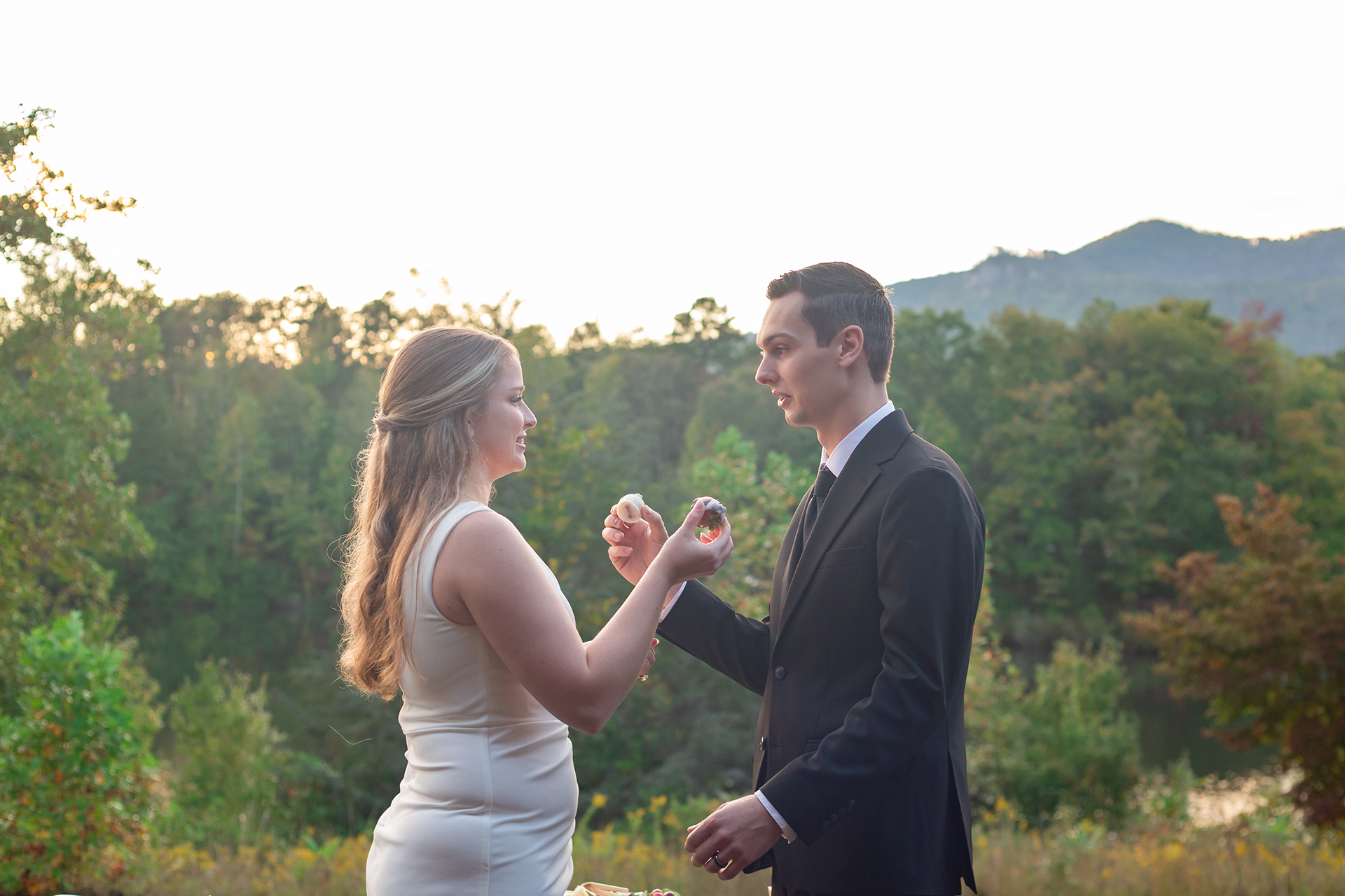 Elopement photos at Table Rock State Park | Christine Scott Photography