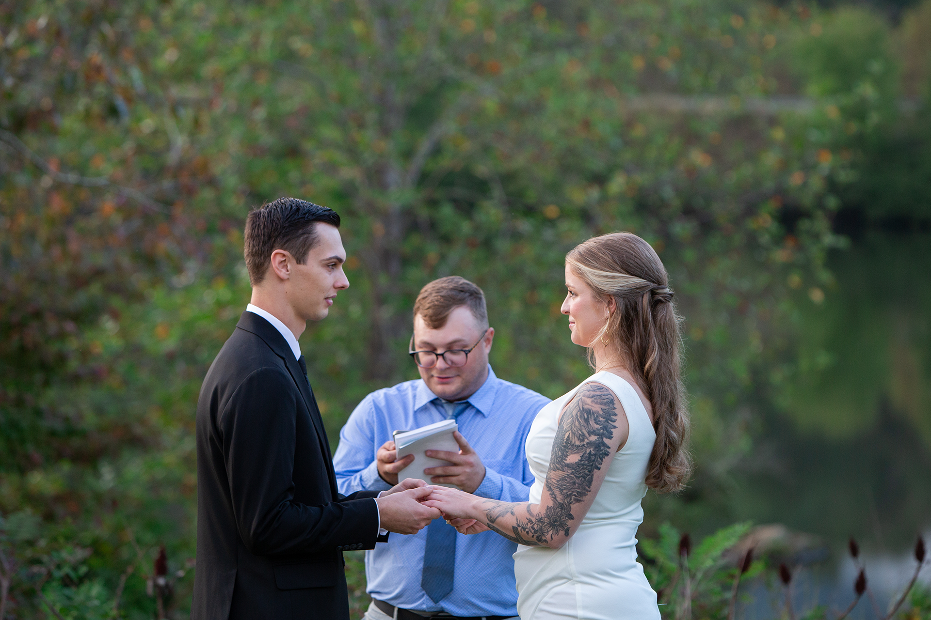 Wedding at Table Rock State Park | Christine Scott Photography