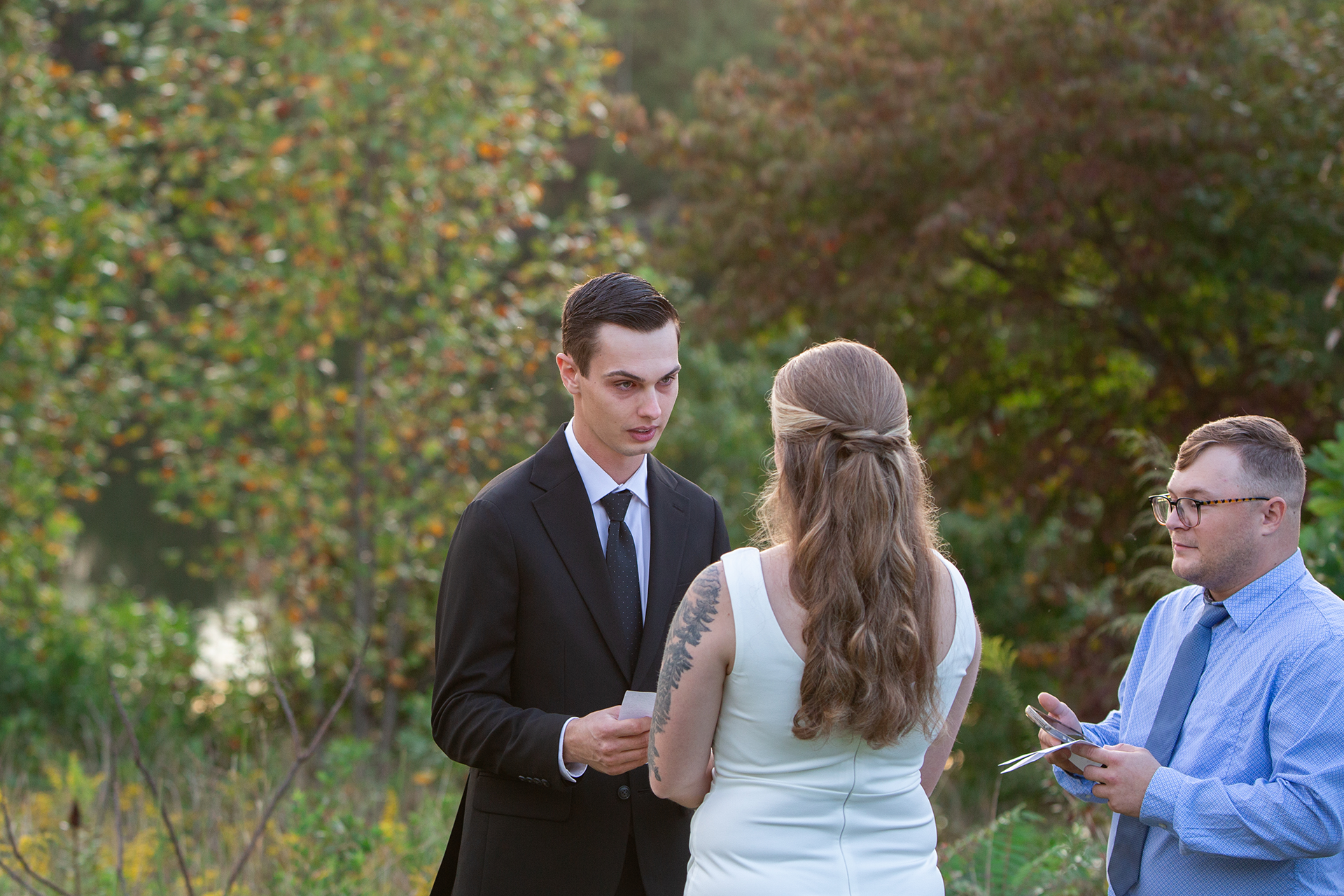 Wedding at Table Rock State Park | Christine Scott Photography