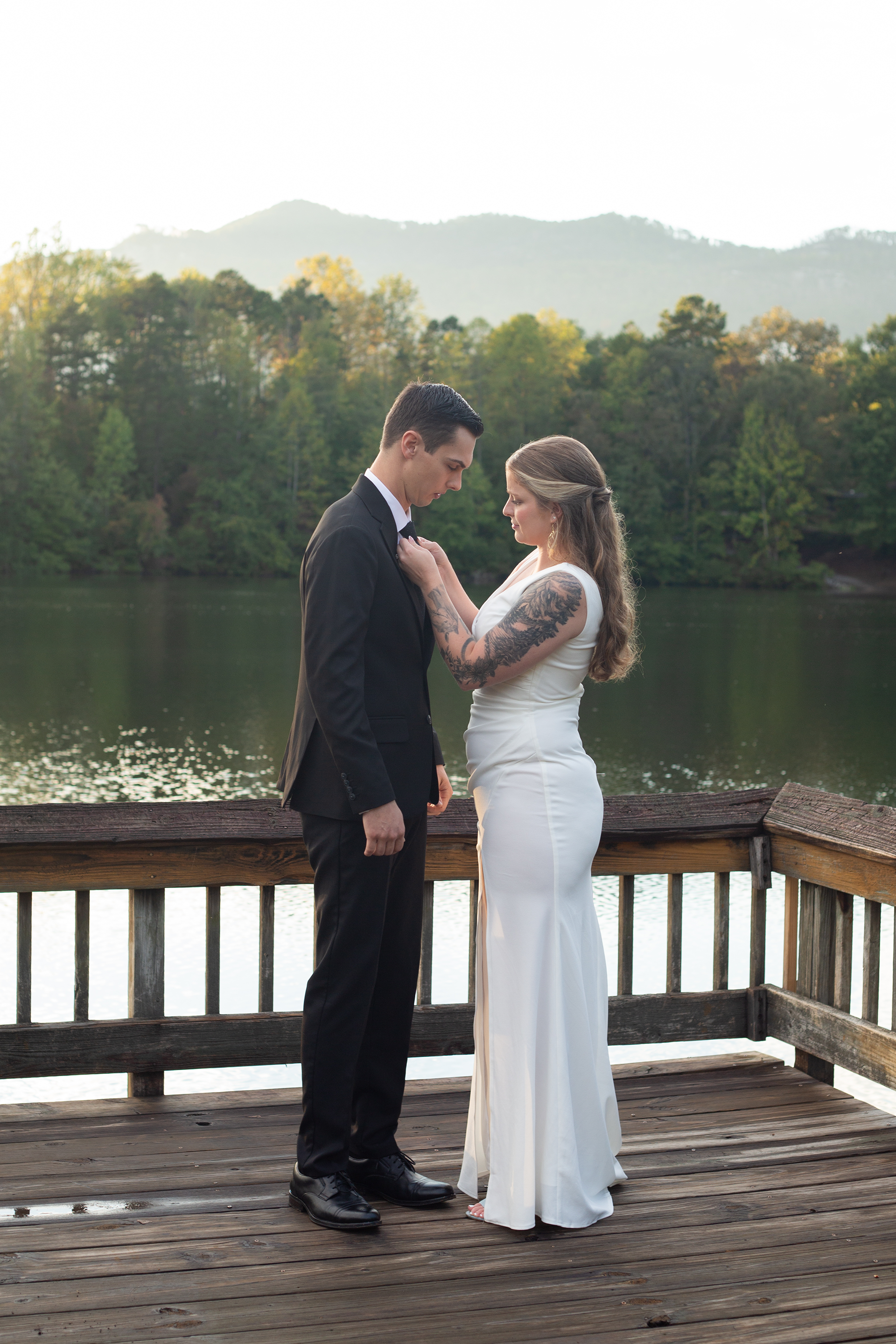 Wedding at Table Rock State Park | Christine Scott Photography