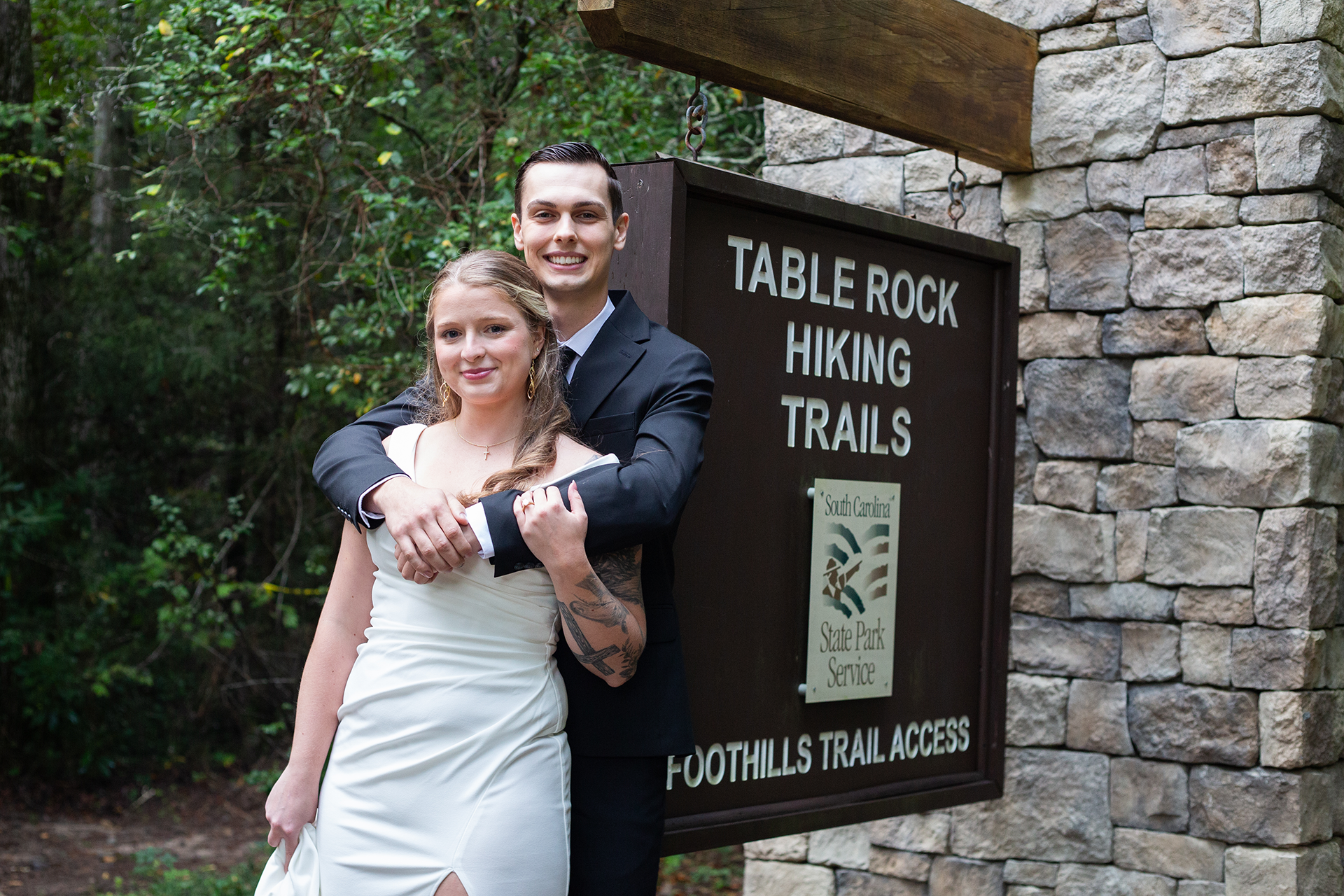 Elopement photos at Table Rock State Park | Christine Scott Photography