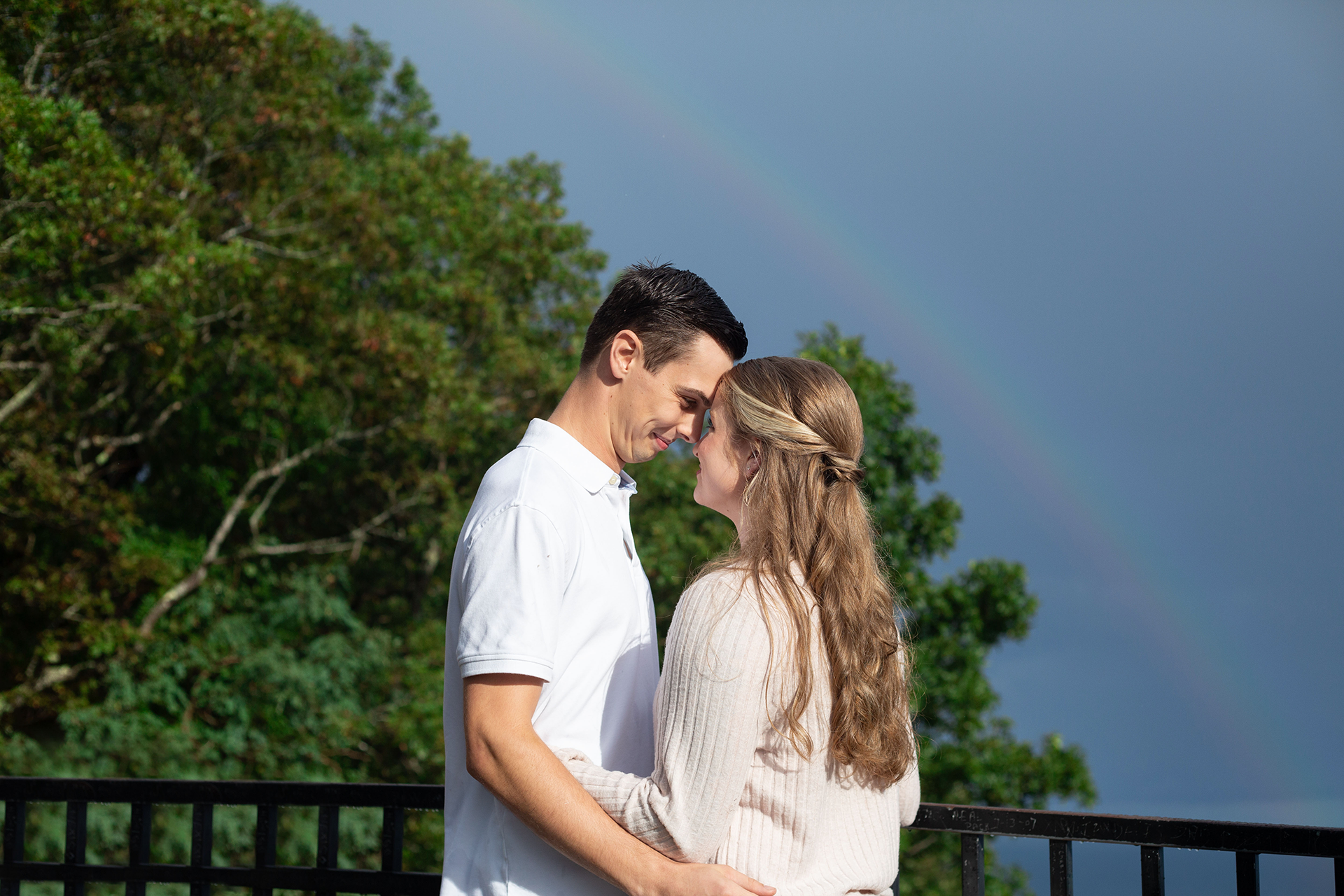 Mountain engagement photos in South Carolina | Christine Scott Photography