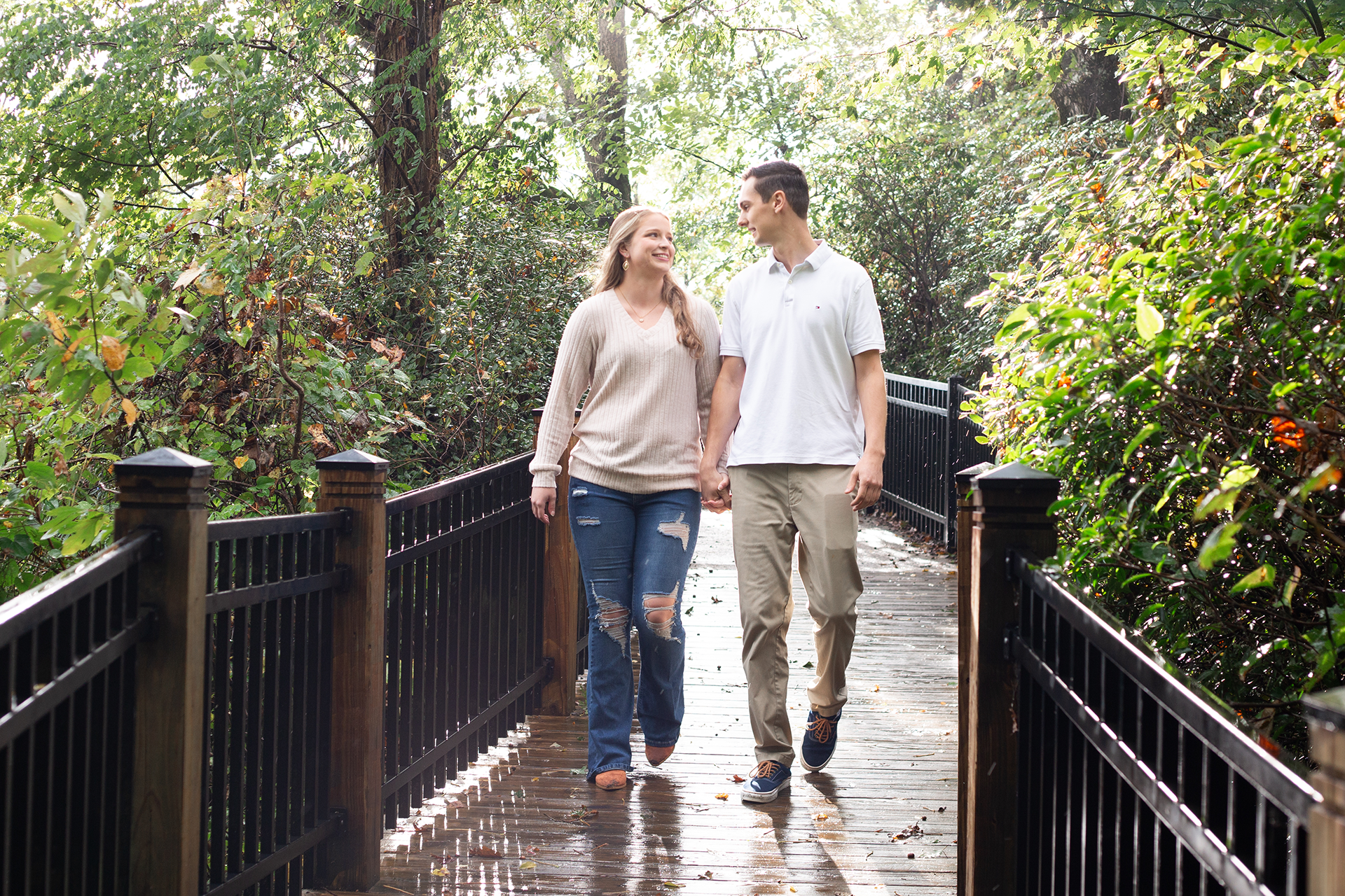 Engagement photos at Caesars Head State Park | Christine Scott Photography