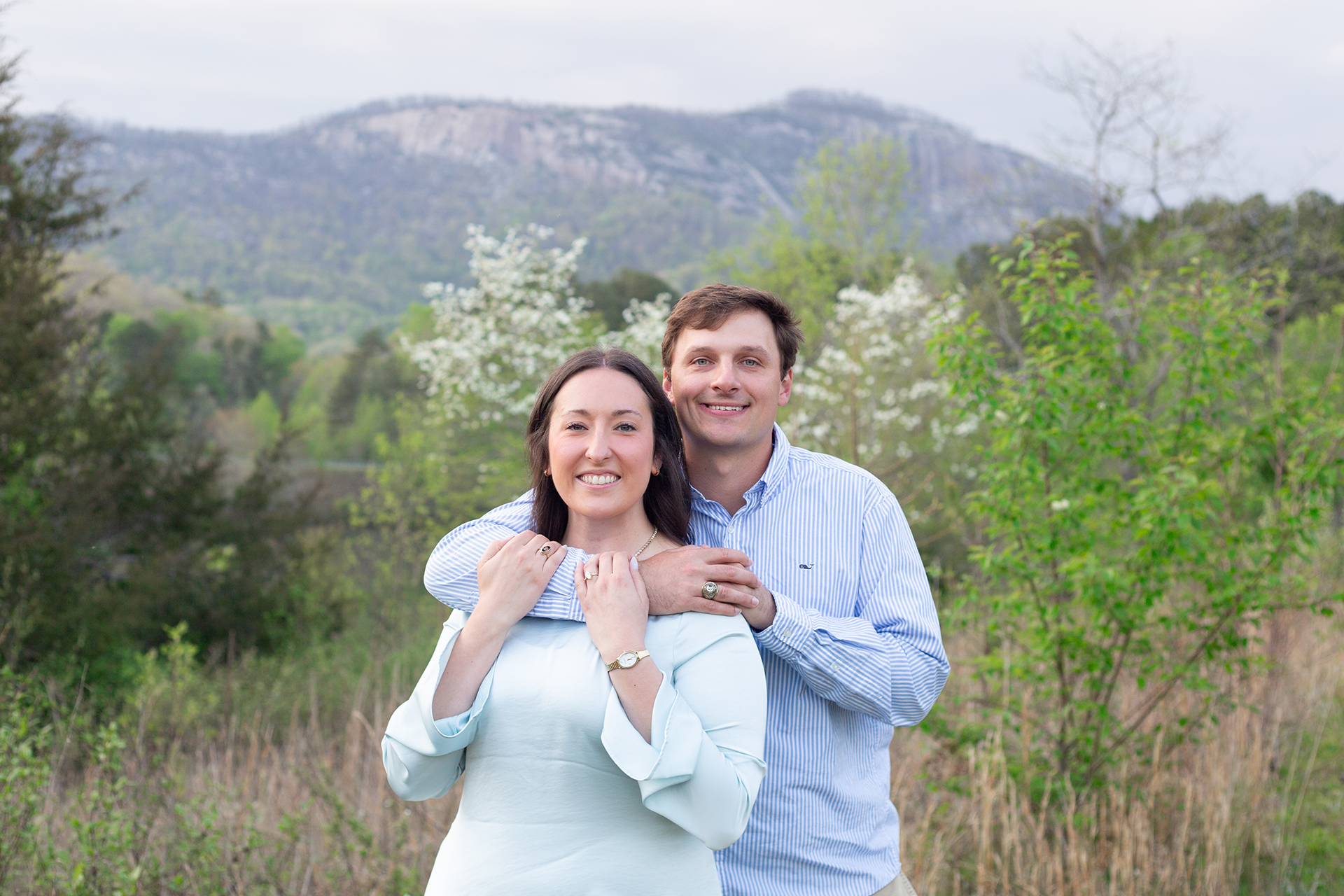 Engagement photos at Table Rock State Park | Christine Scott Photography