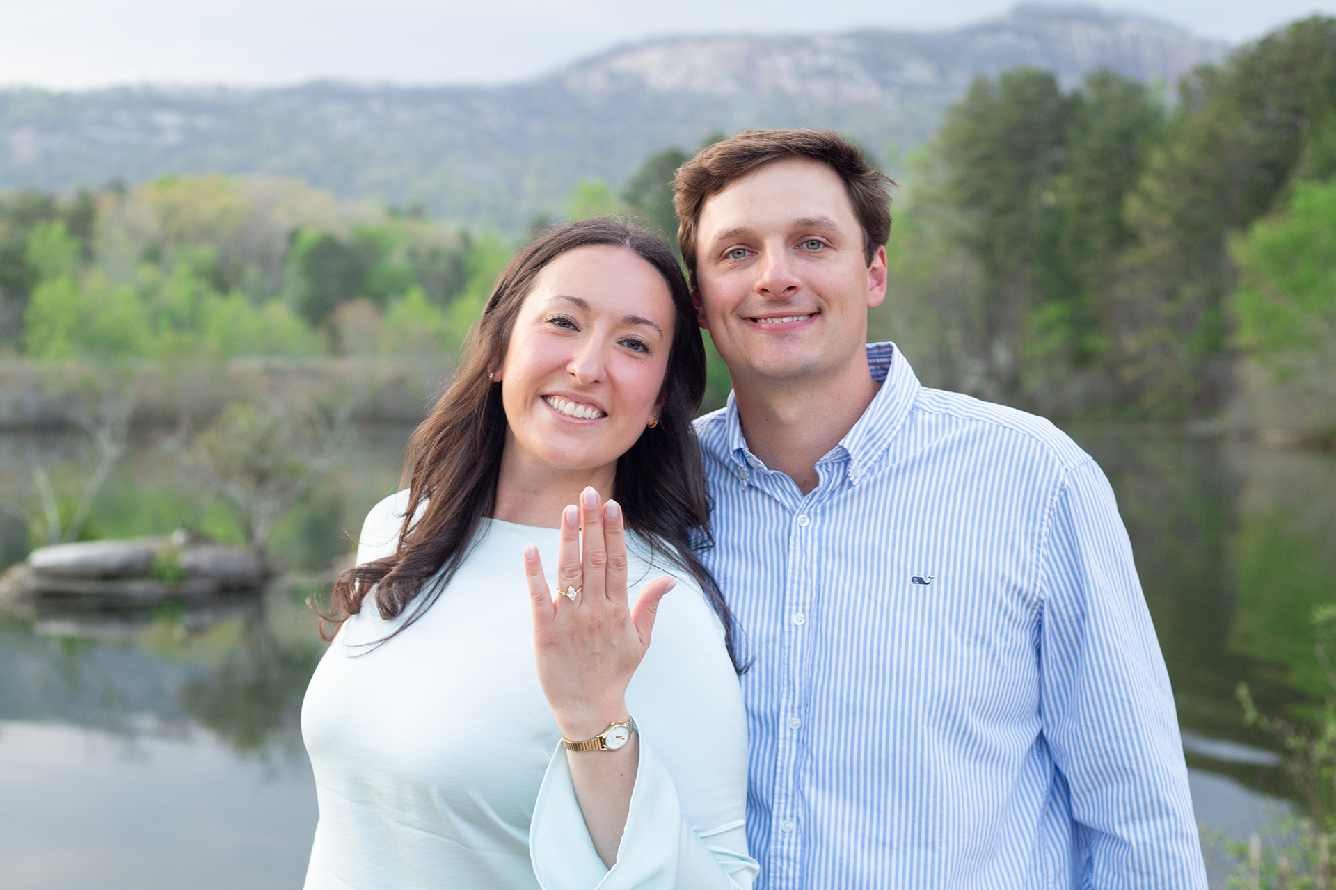 Proposal at Table Rock State Park | Christine Scott Photography