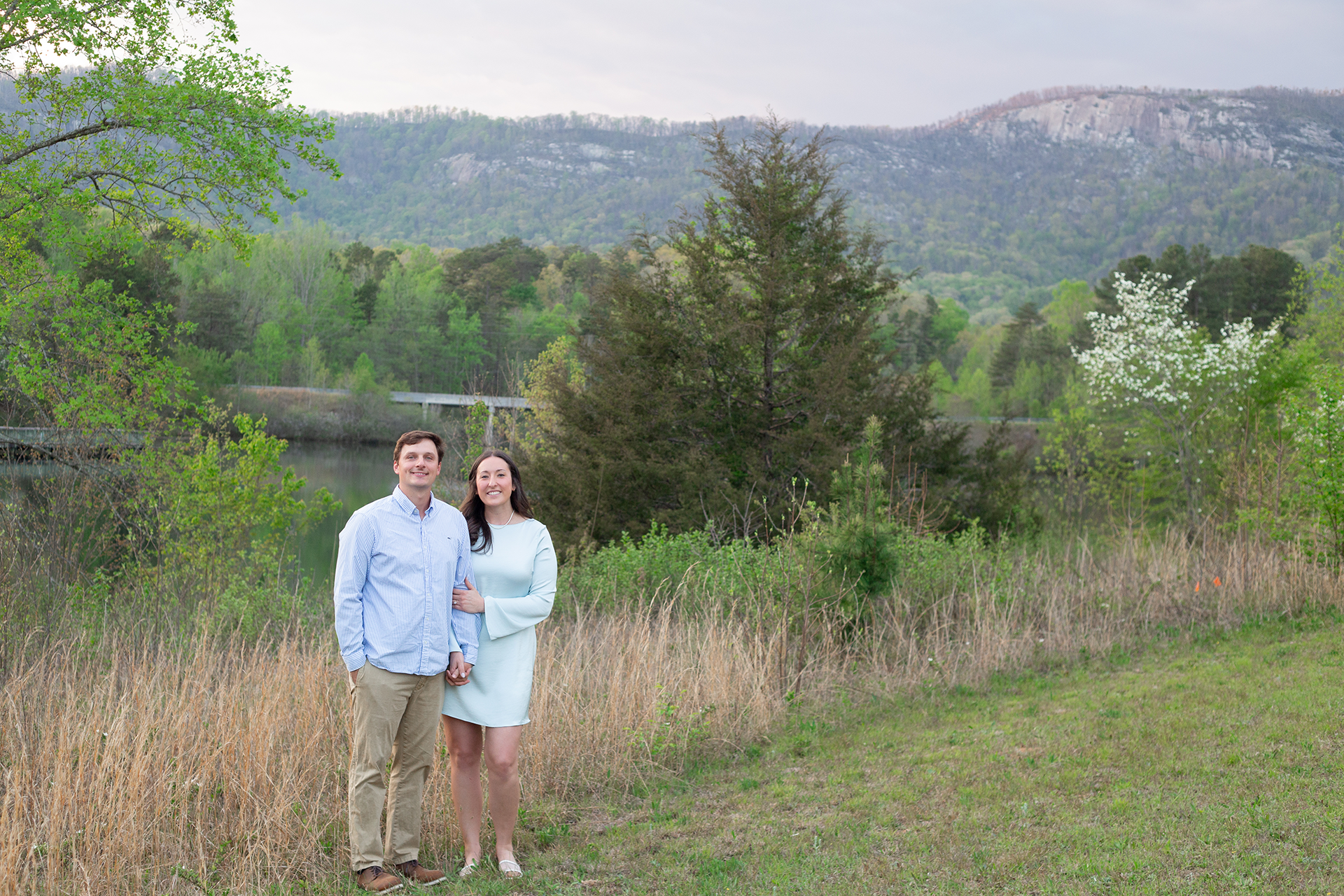Engagement photos at Table Rock State Park | Christine Scott Photography
