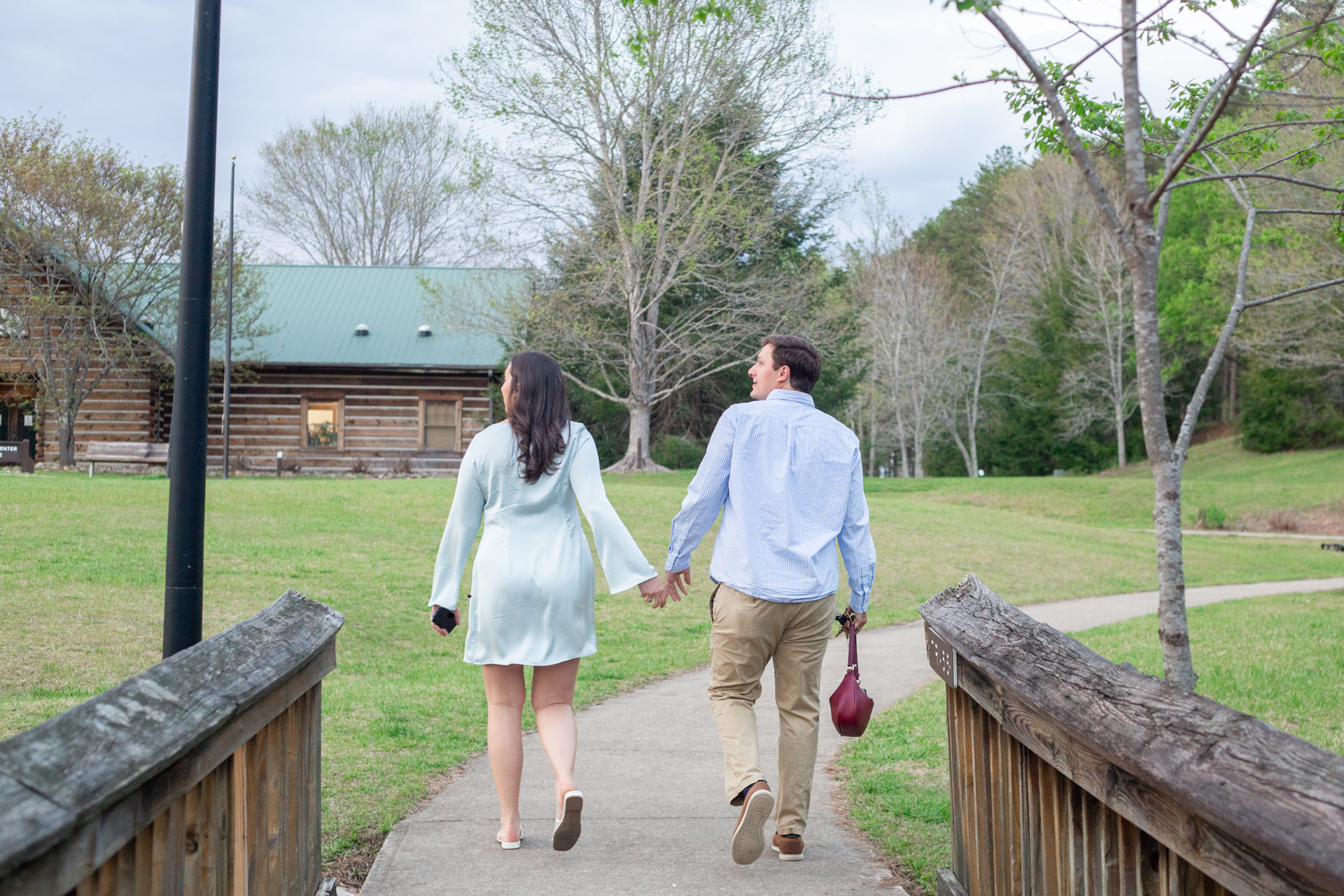 Engagement photos at Table Rock State Park | Christine Scott Photography