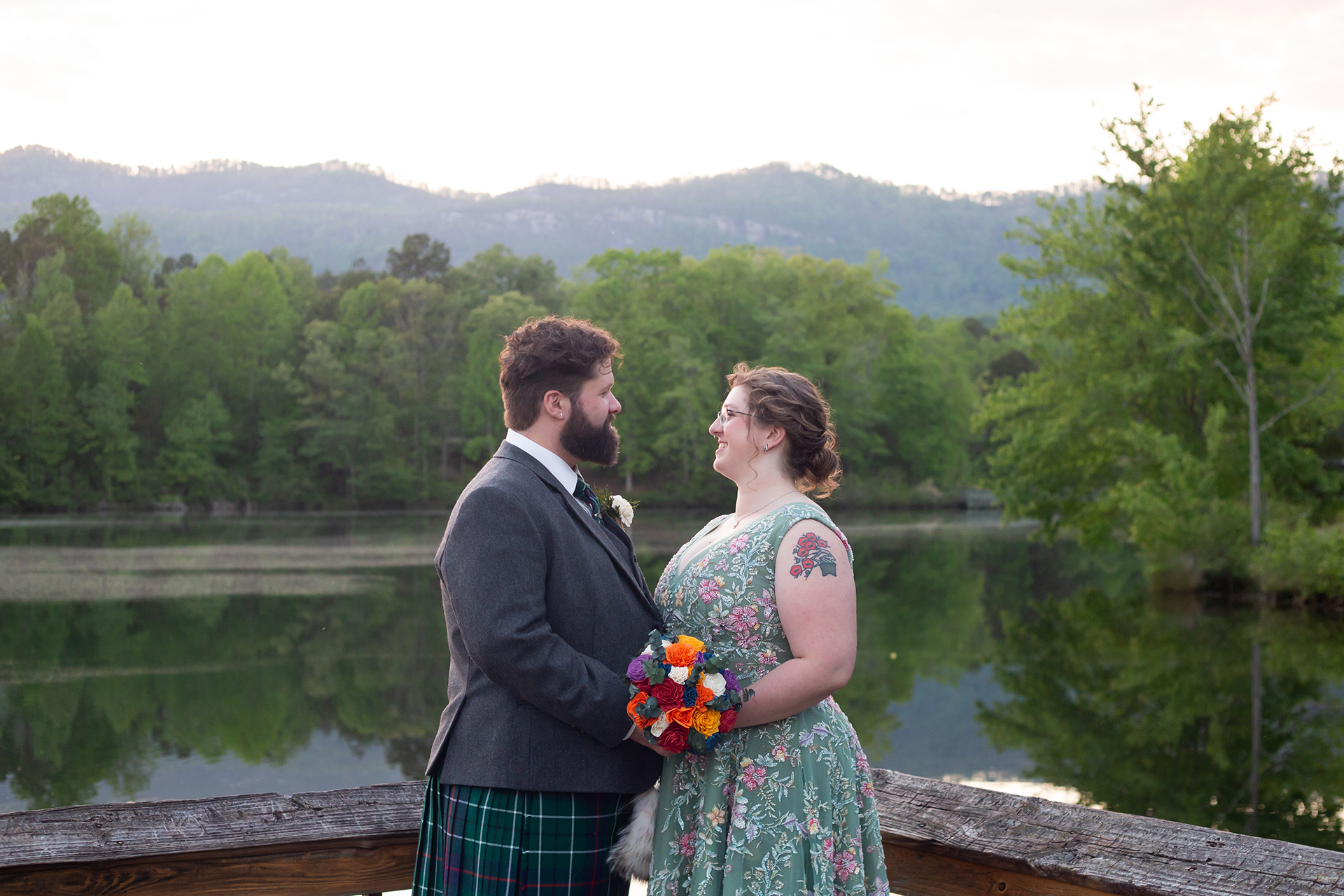 Elopement at Table Rock State Park | Christine Scott Photography