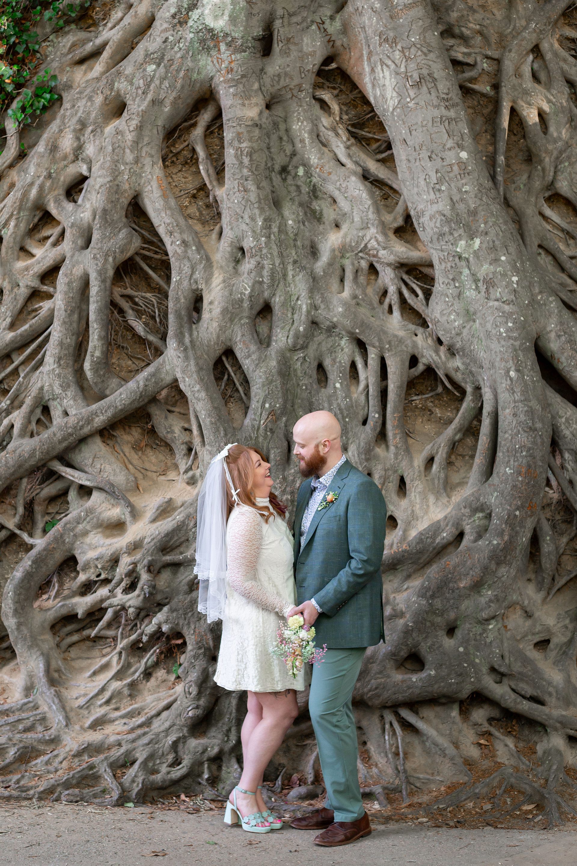 Elopement in downtown Greenville, SC | Christine Scott Photography